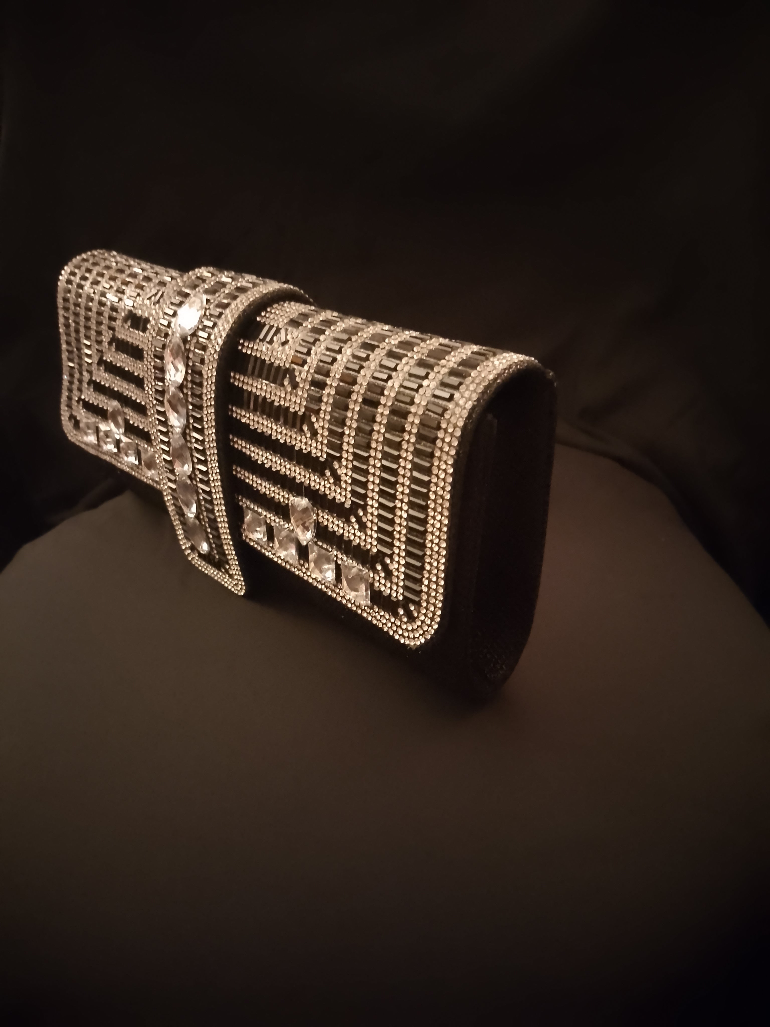 Glided Strut Hand Bag Clutch