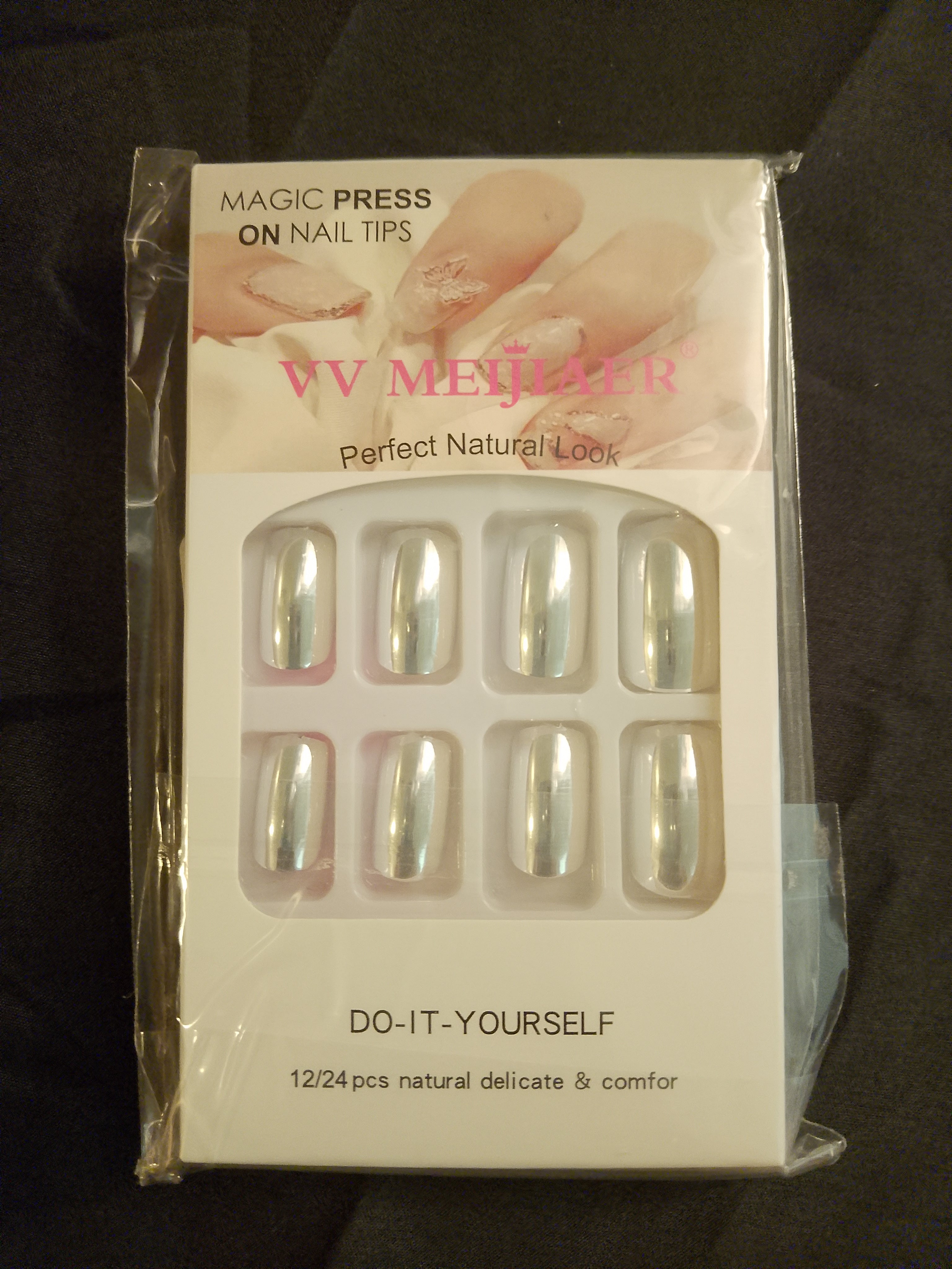 Press On Finger Nails - Style 107