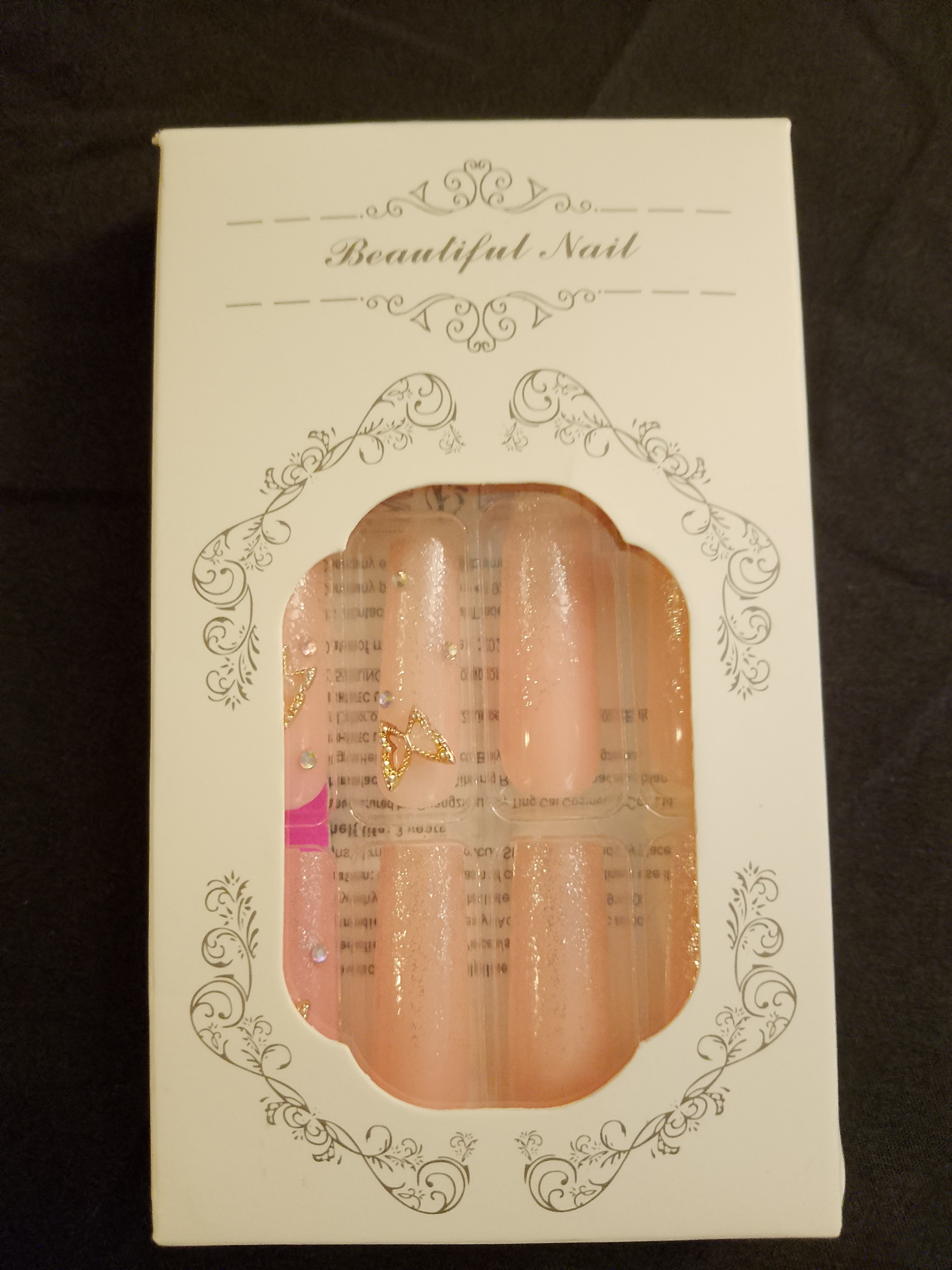 Press On Finger Nails - Style 109