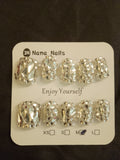 Press On Toe Nails - Style 104