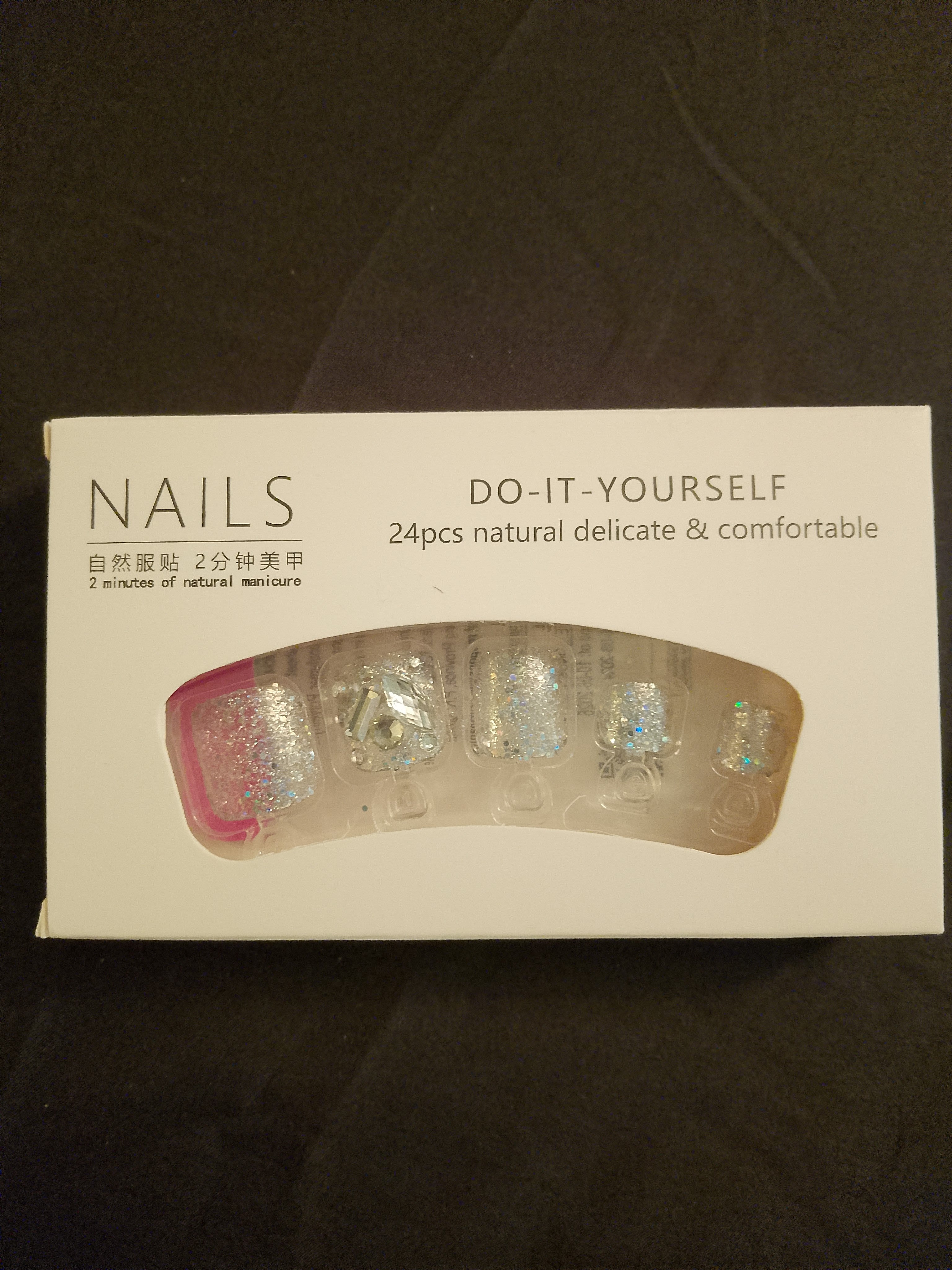 Press On Toe Nails - Style 103