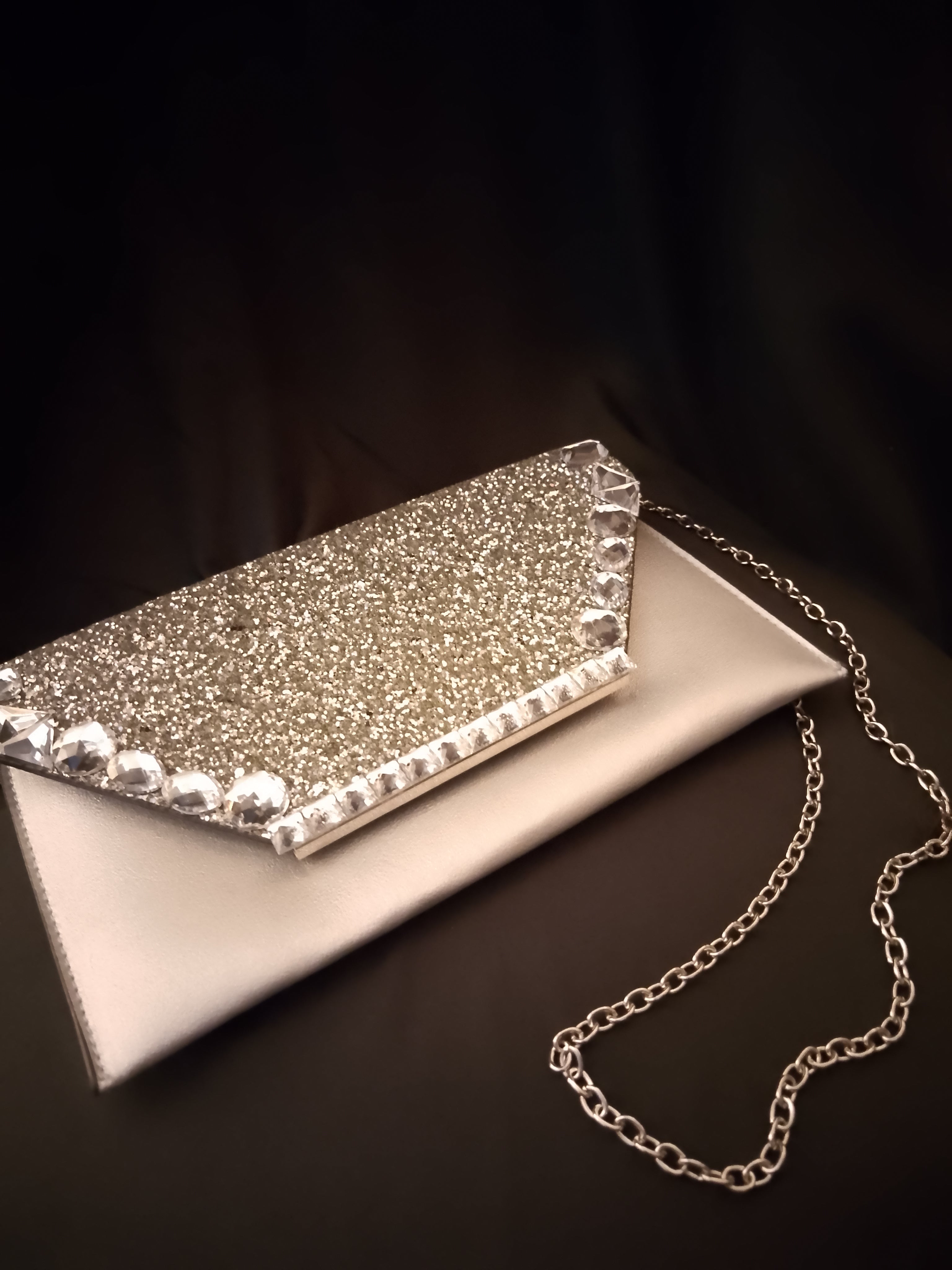 Diamond Superior Evening Clutch Bag