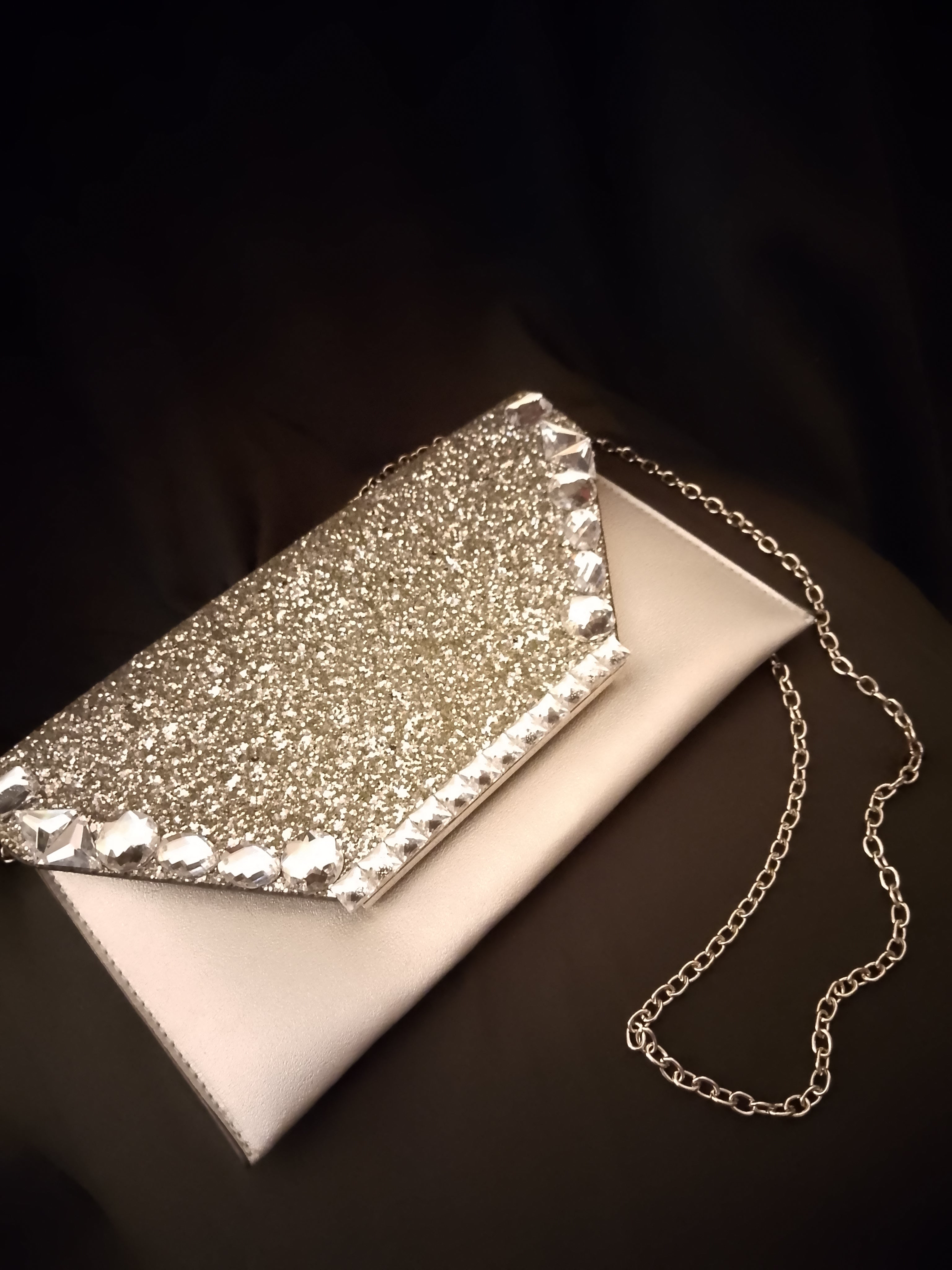 Diamond Superior Evening Clutch Bag