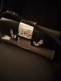 Imperial Black Chrome Platinum Regal Metallic Bag