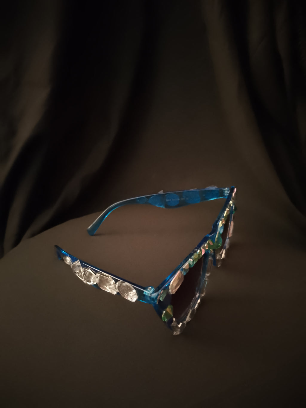 Indigo Blue Sassy & Fierce Frame Glasses