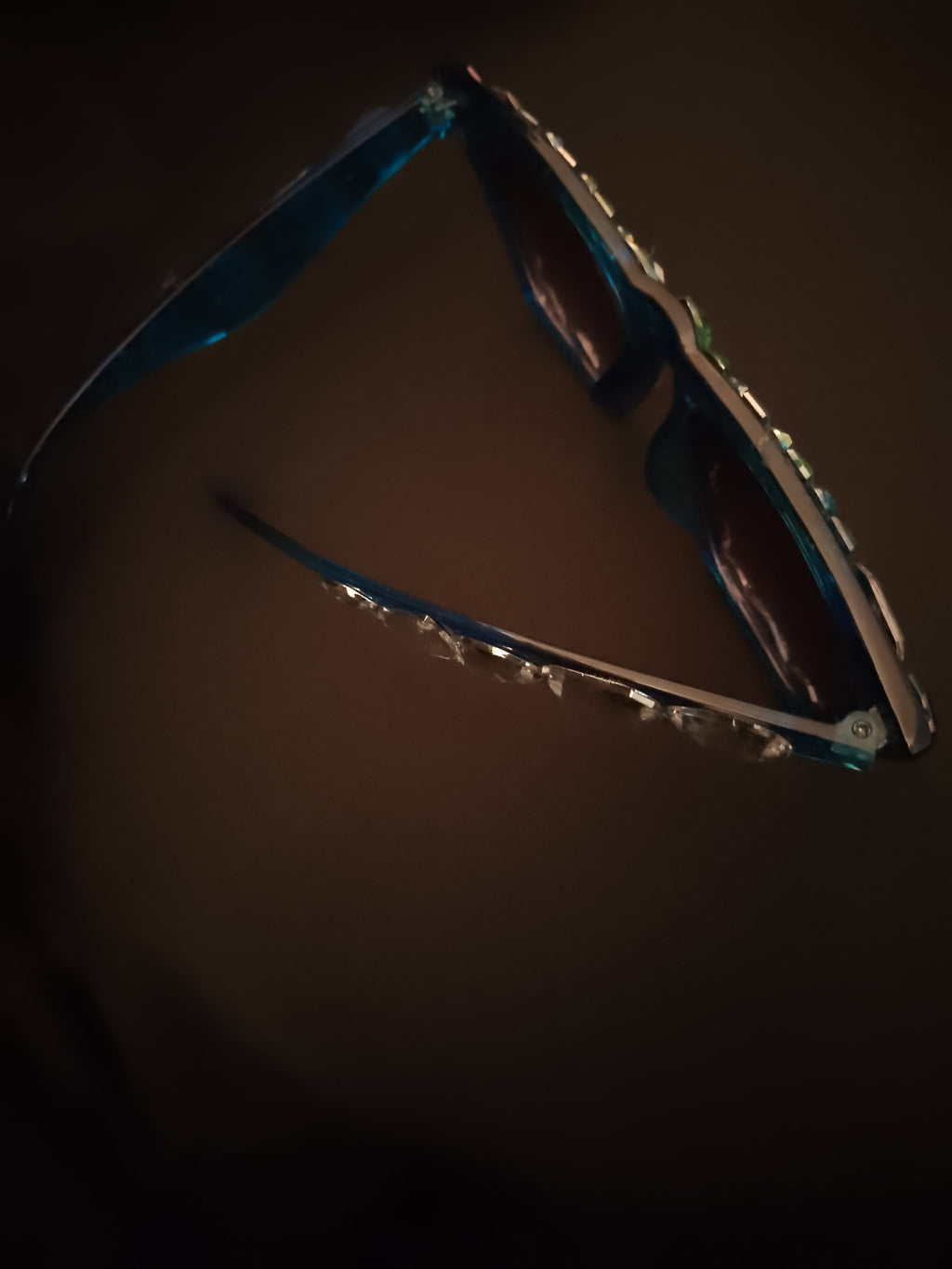 Indigo Blue Sassy & Fierce Frame Glasses