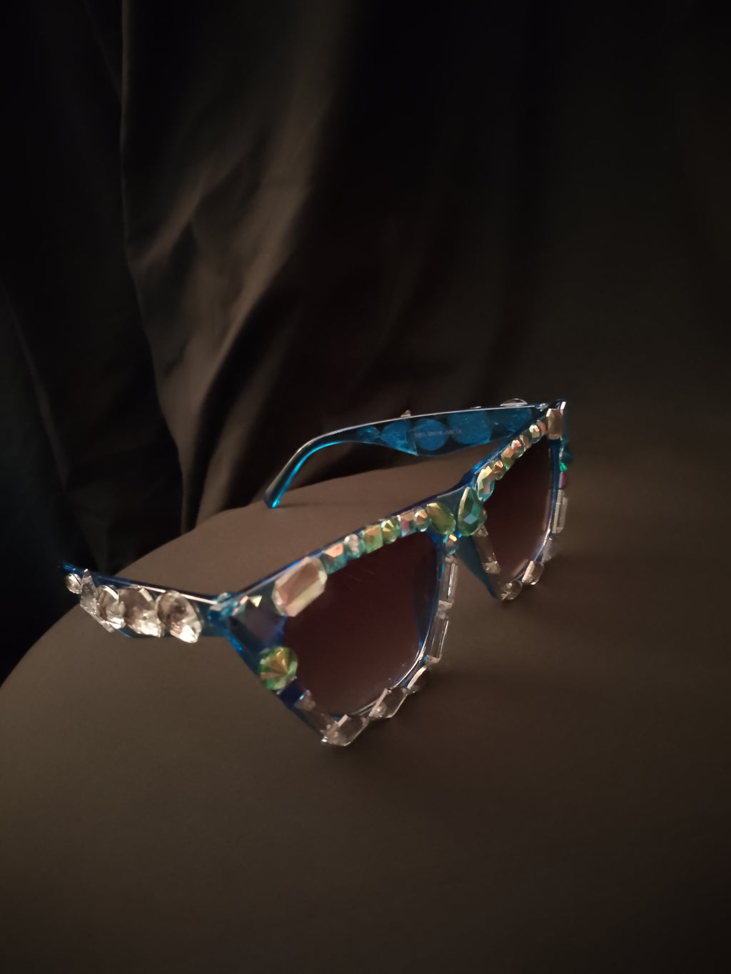 Indigo Blue Sassy & Fierce Frame Glasses