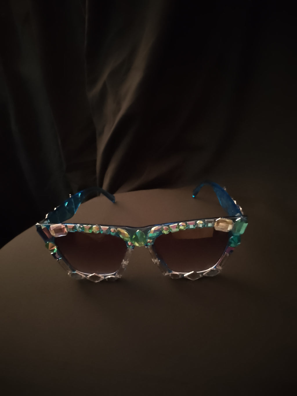 Indigo Blue Sassy & Fierce Frame Glasses