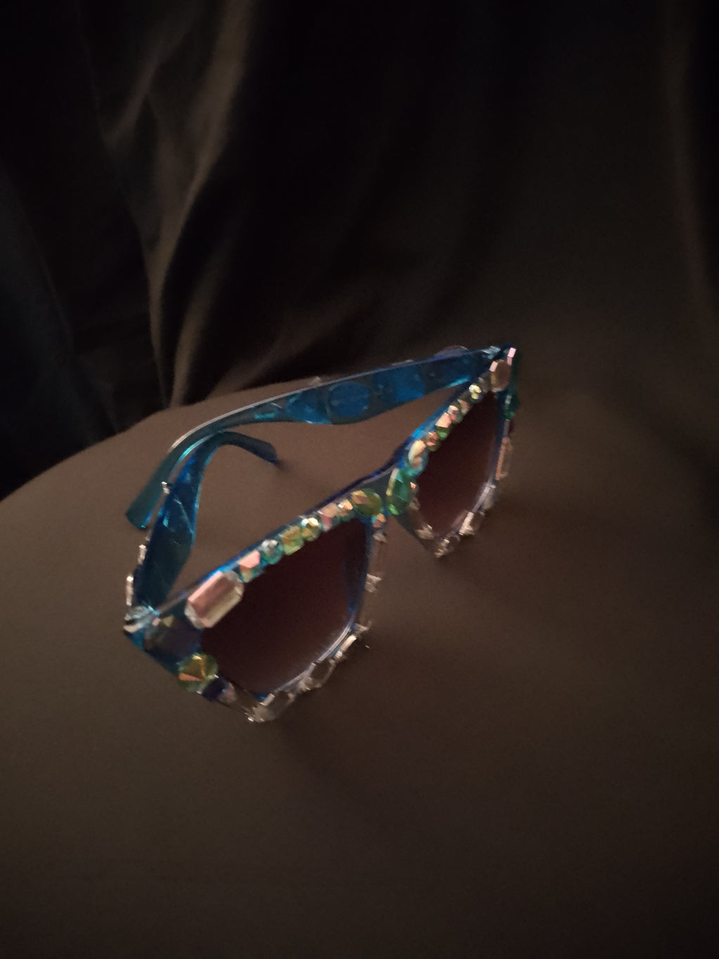 Indigo Blue Sassy & Fierce Frame Glasses