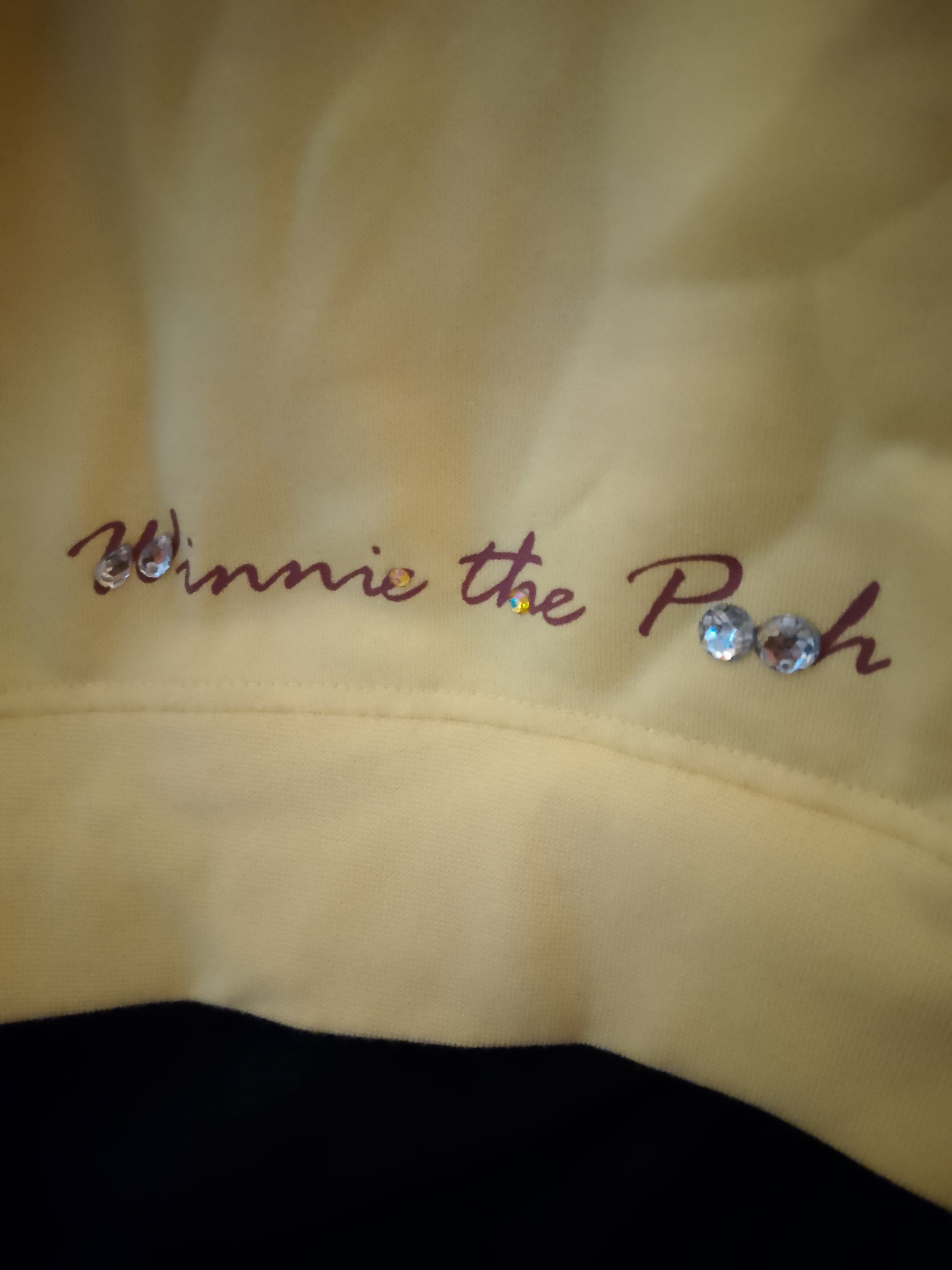 Cozy Sunflower Rhinestones Yellow Long Sleeve Sports Sweater