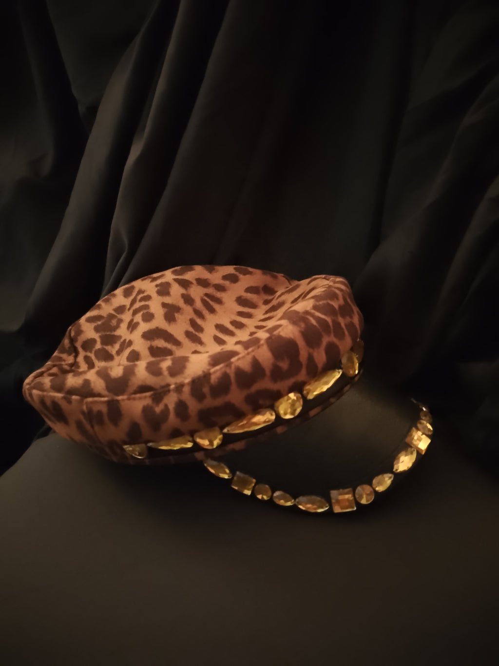 Classic Seductive Leopard Print Captain Hat