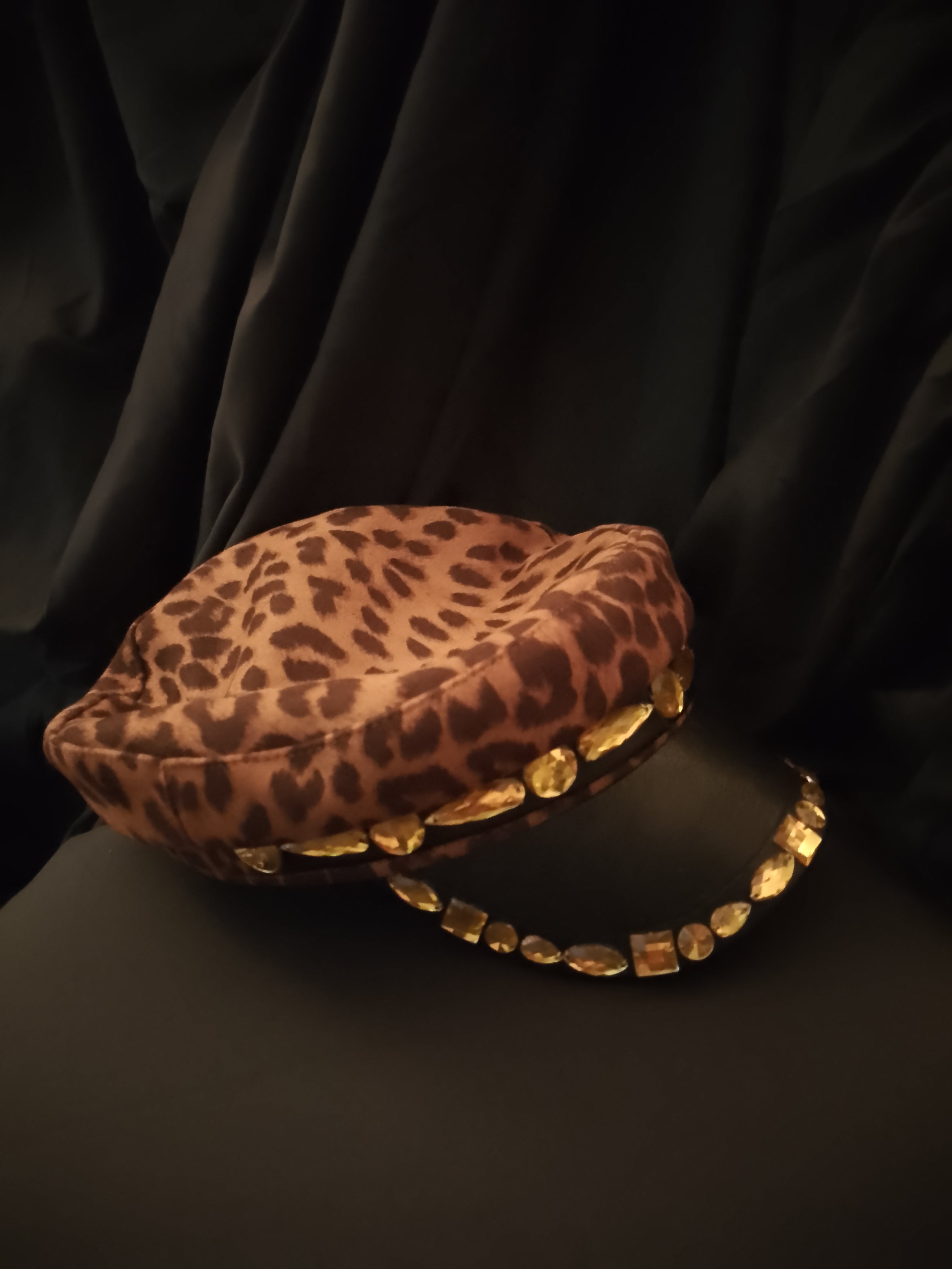 Classic Seductive Leopard Print Captain Hat