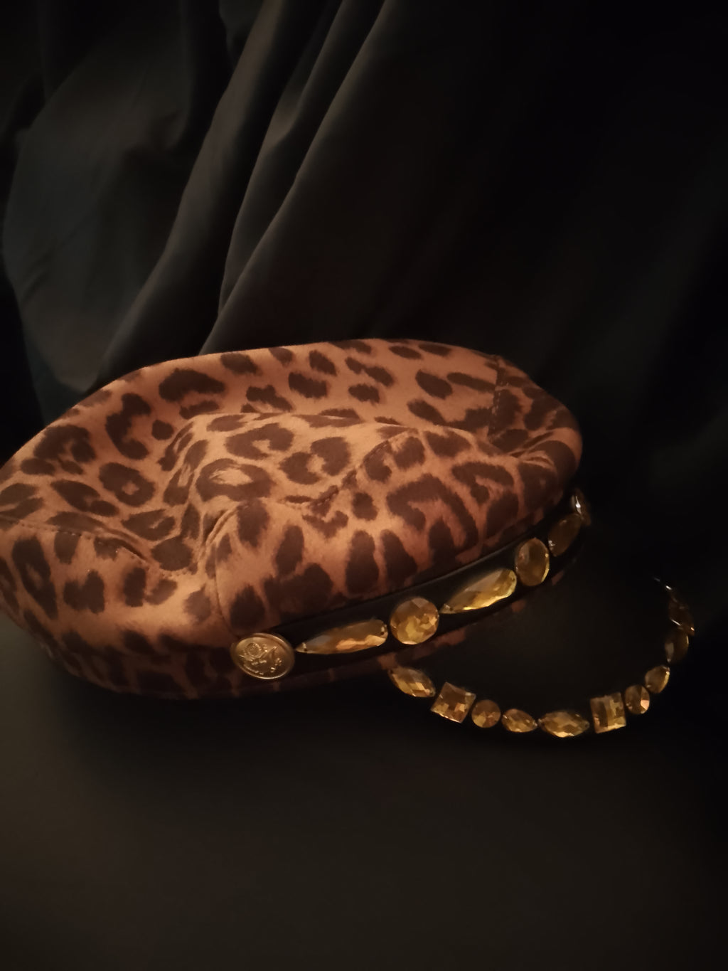 Classic Seductive Leopard Print Captain Hat