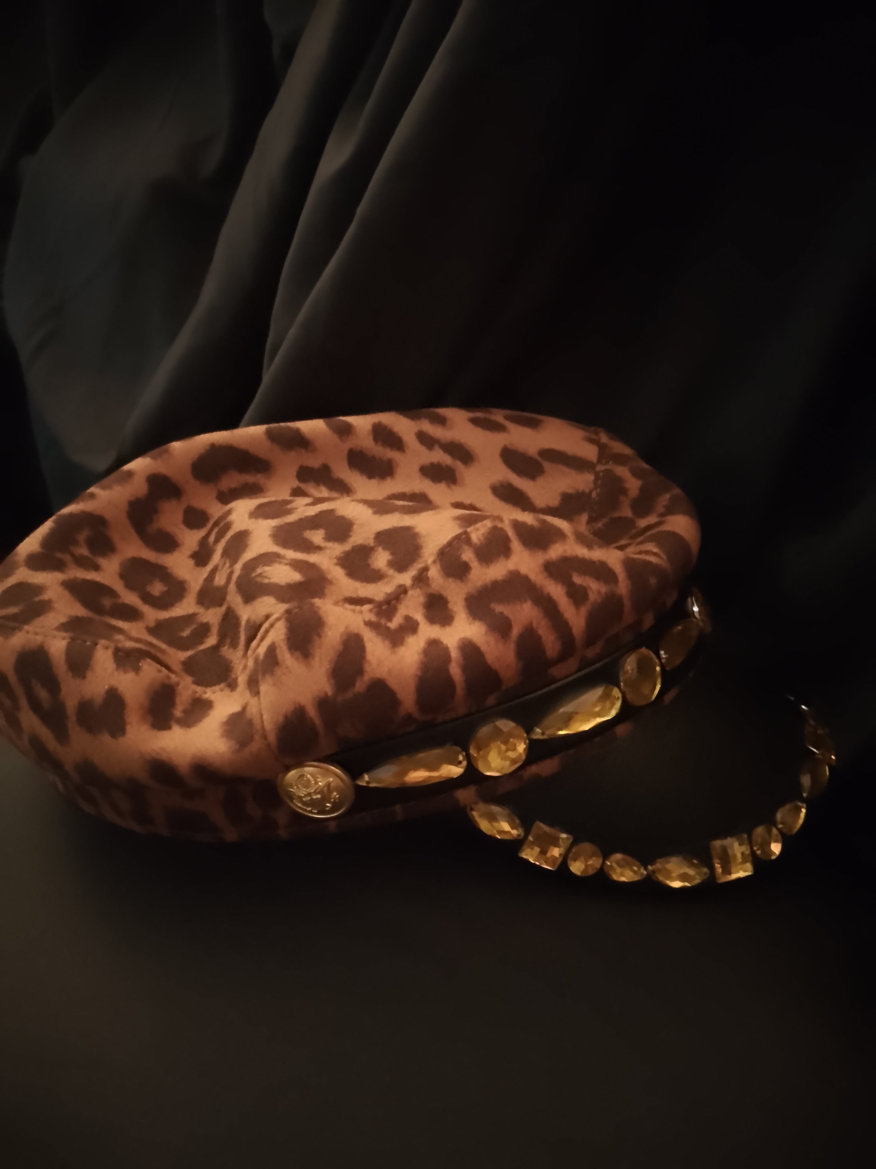 Classic Seductive Leopard Print Captain Hat