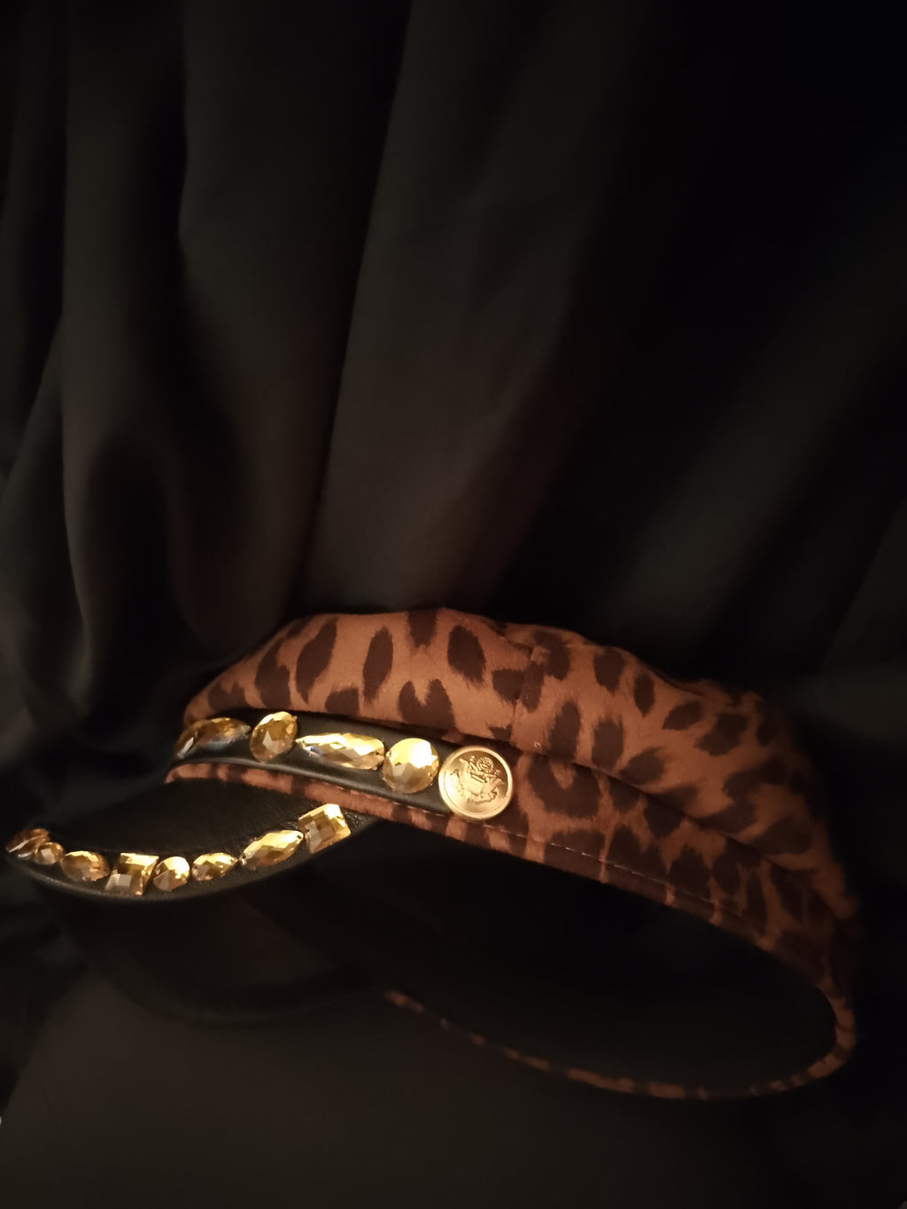 Classic Seductive Leopard Print Captain Hat