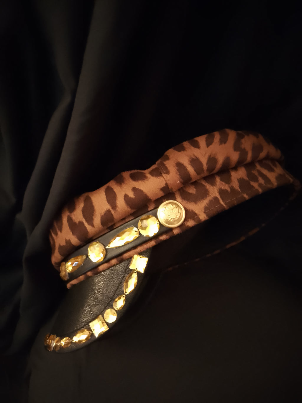 Classic Seductive Leopard Print Captain Hat