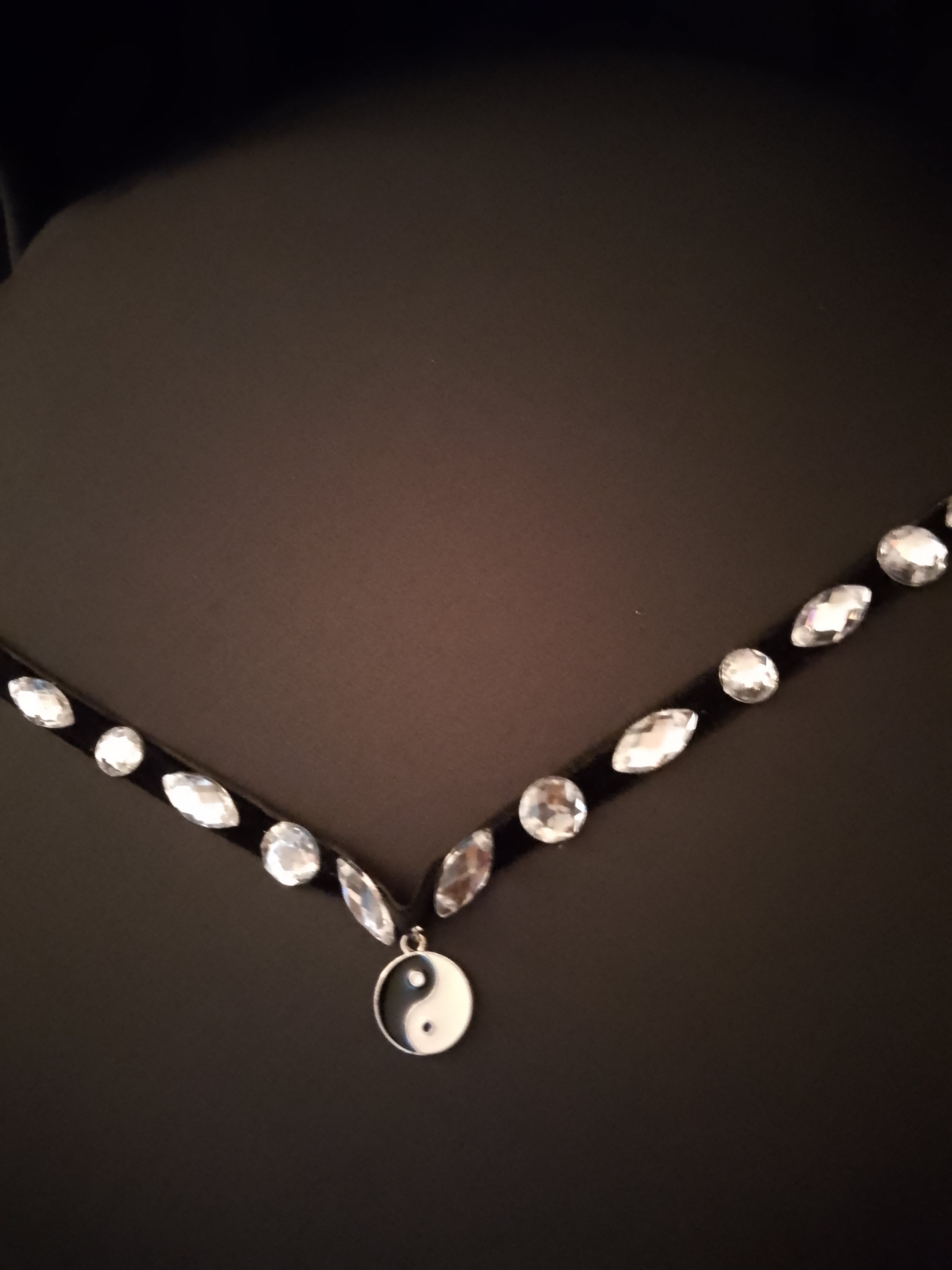 Midnight Chandelier Black Velvet Ribbon Neck Chokers