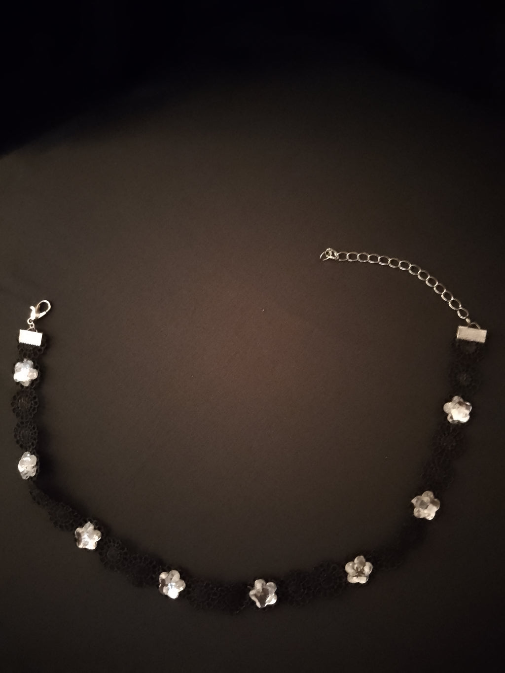 Midnight Chandelier Black Velvet Ribbon Neck Chokers