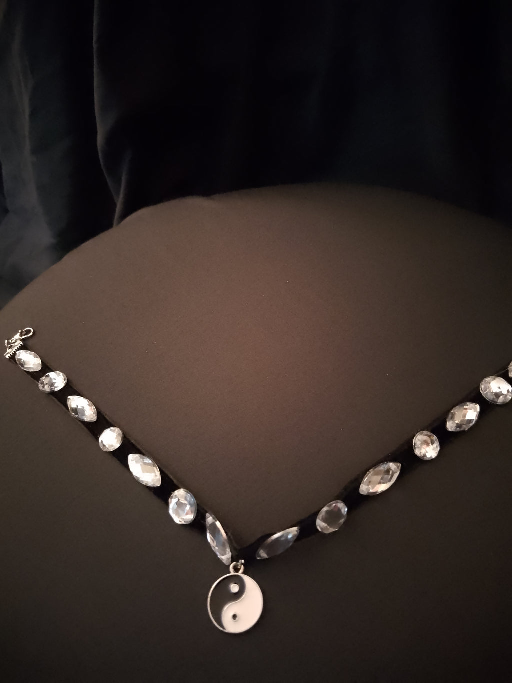 Midnight Chandelier Black Velvet Ribbon Neck Chokers