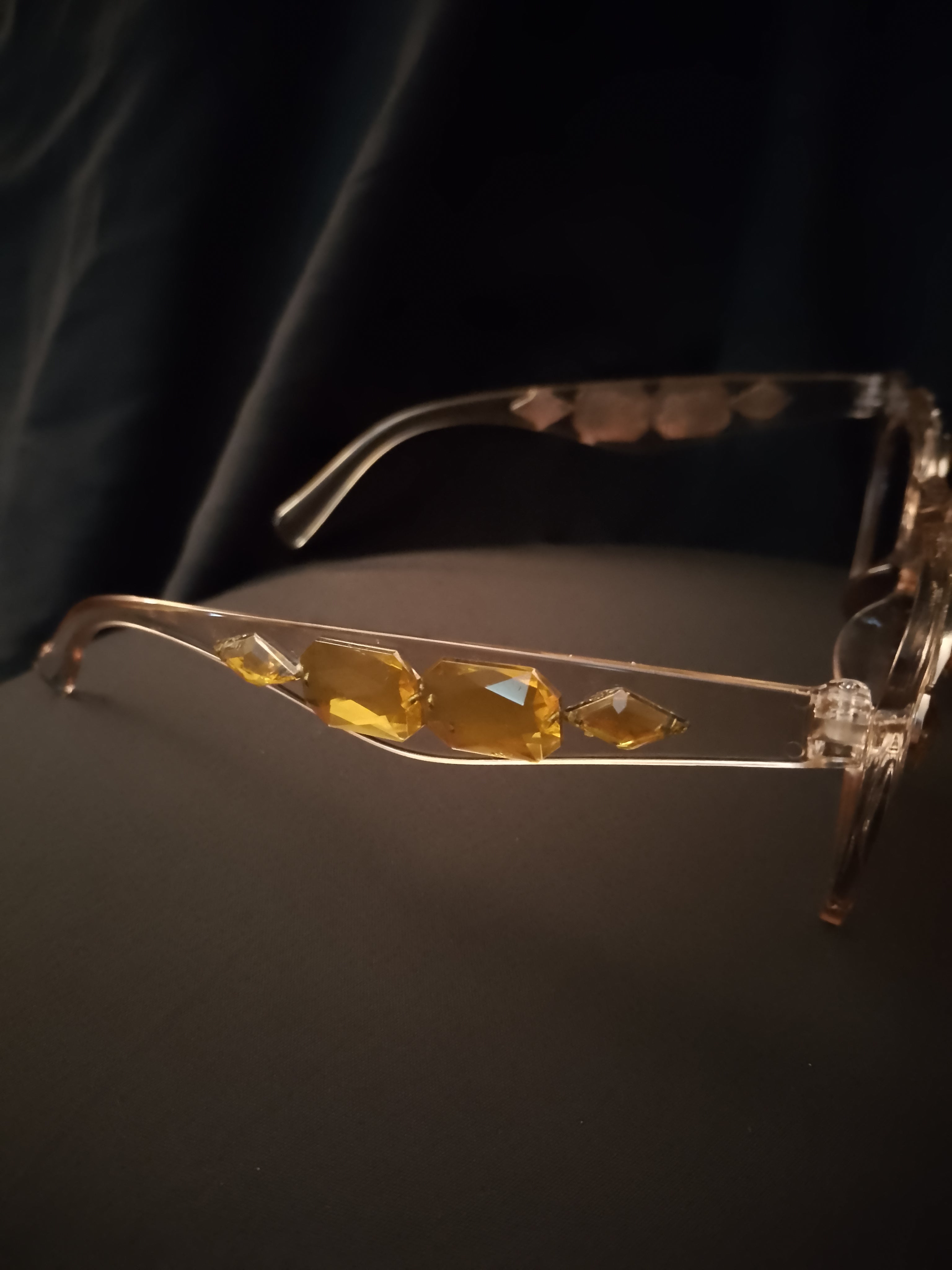 Canary Crystal Honey Sparkler Shades Glasses