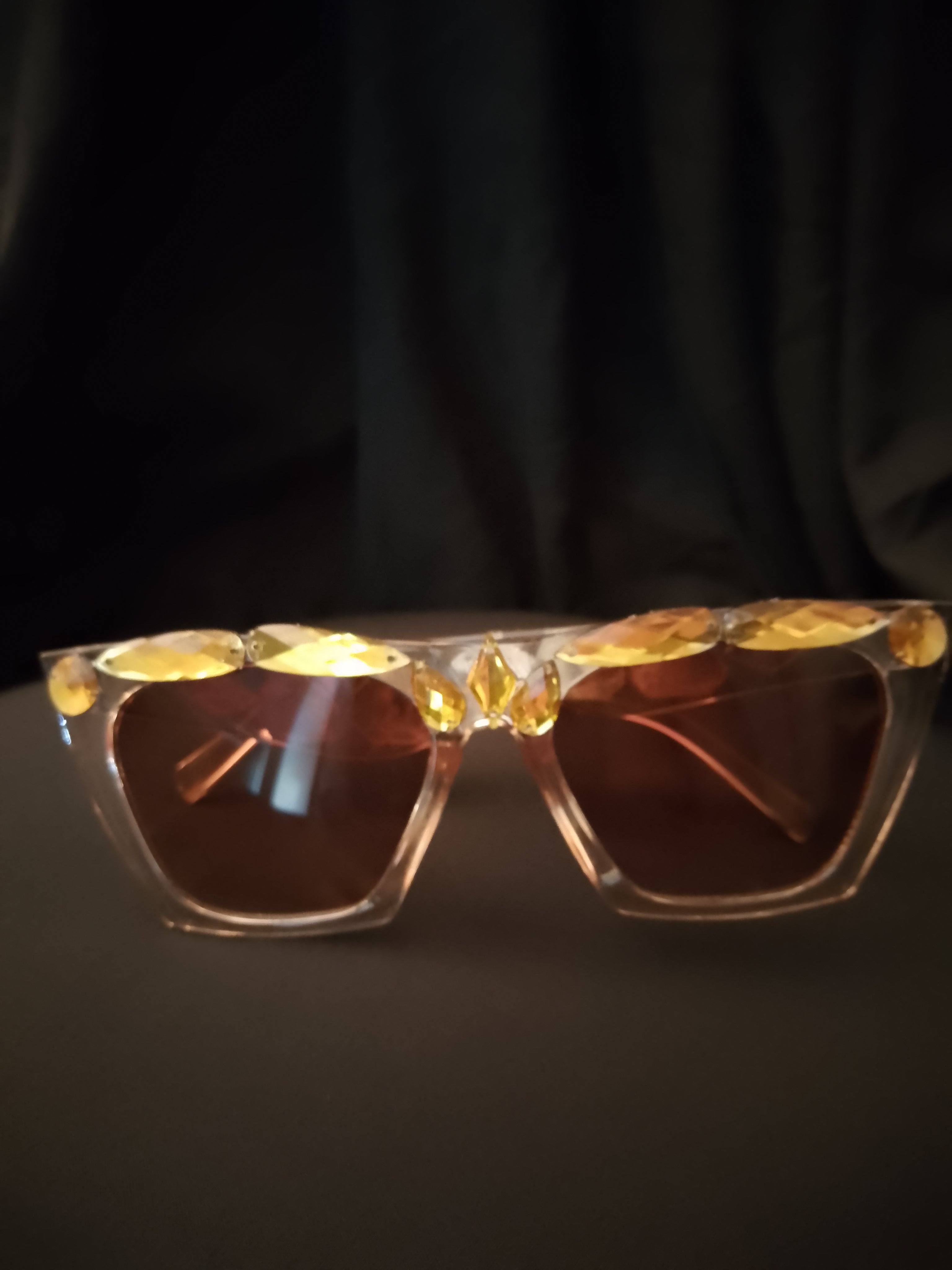 Canary Crystal Honey Sparkler Shades Glasses