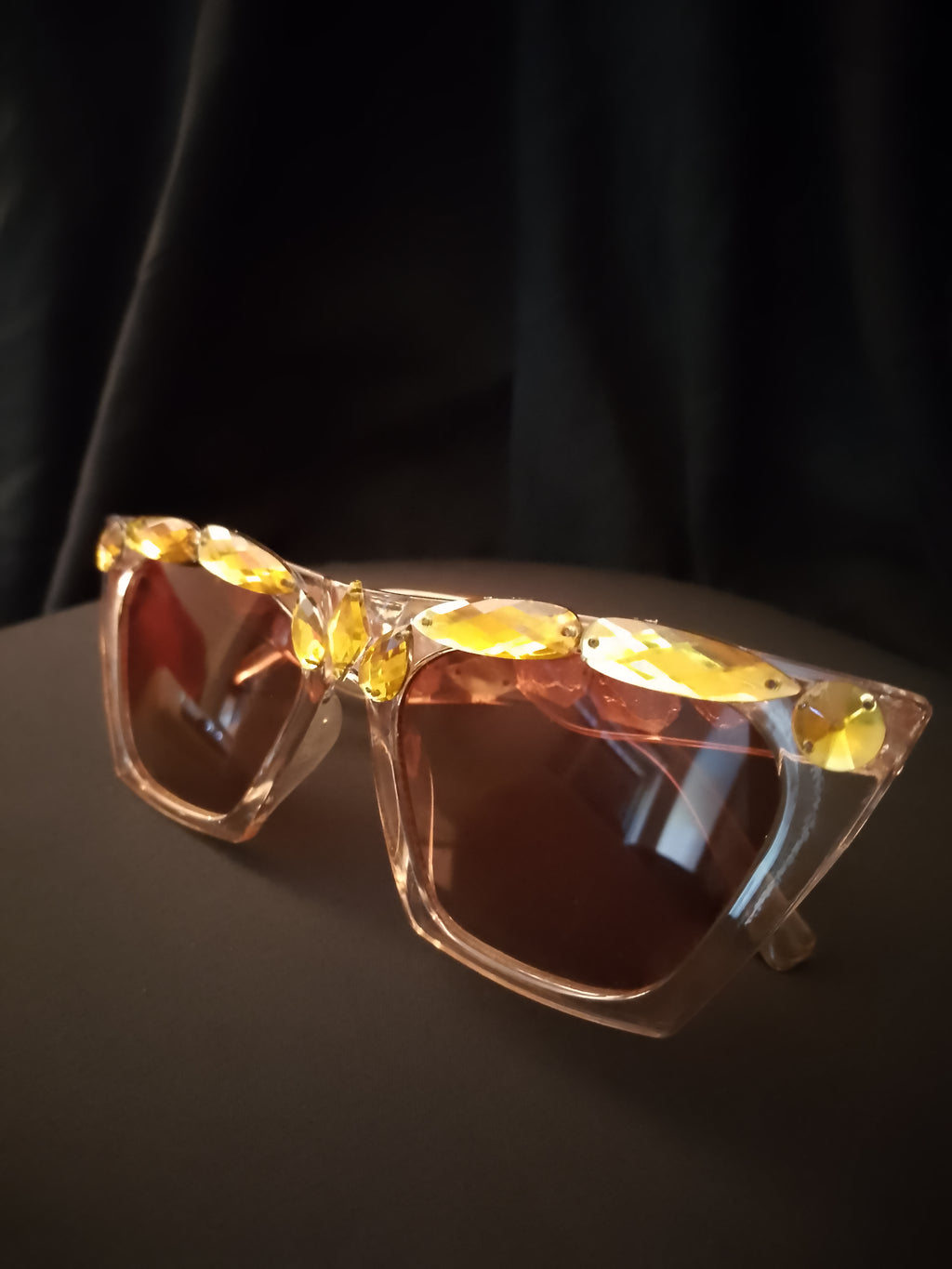 Canary Crystal Honey Sparkler Shades Glasses