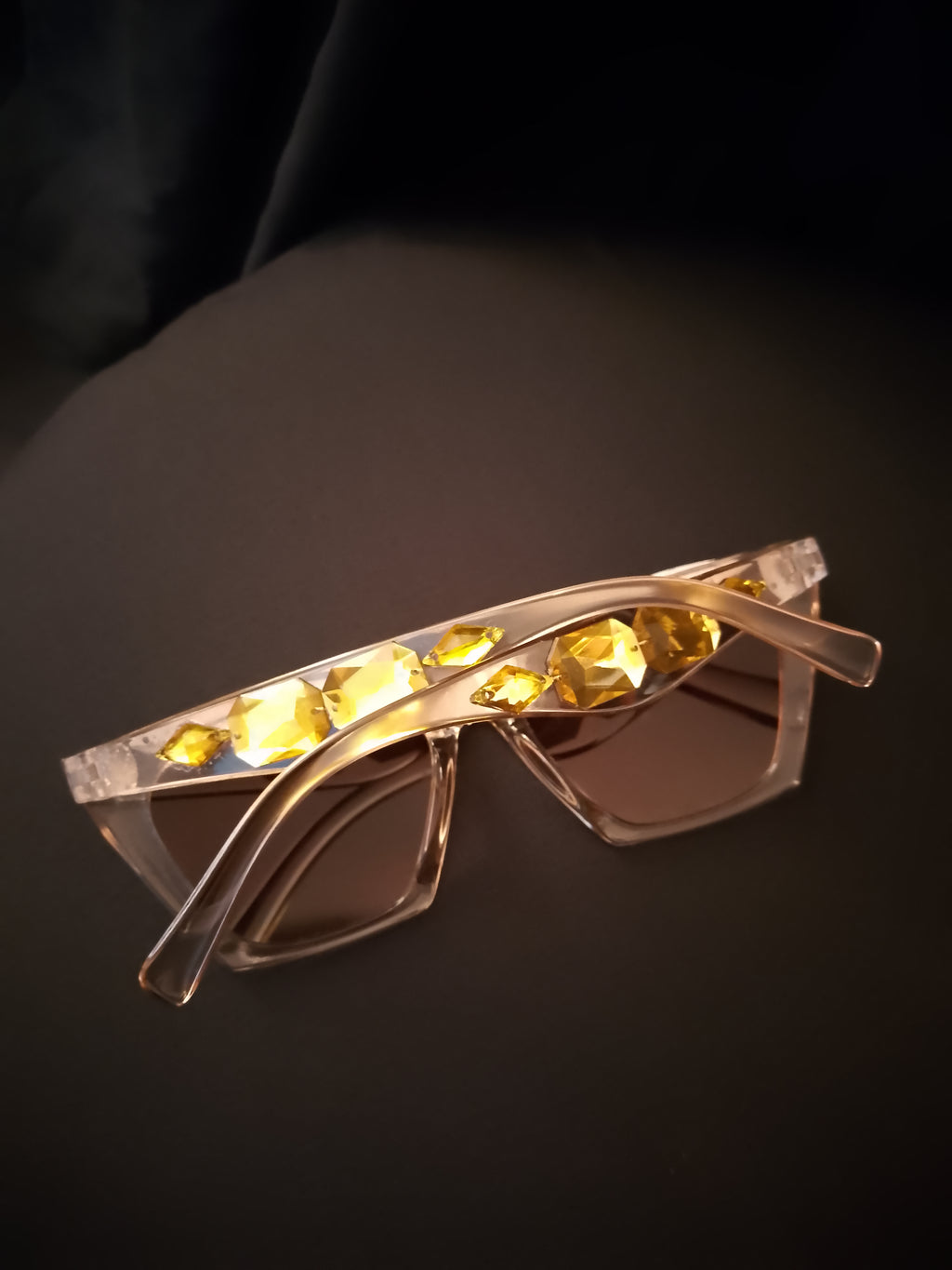 Canary Crystal Honey Sparkler Shades Glasses