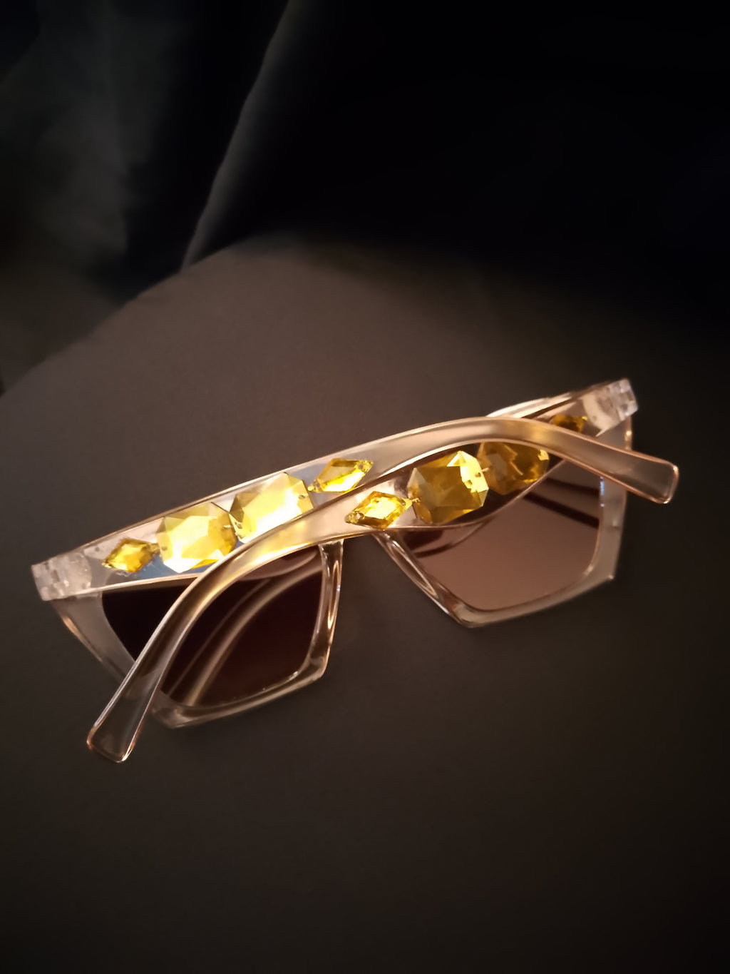 Canary Crystal Honey Sparkler Shades Glasses
