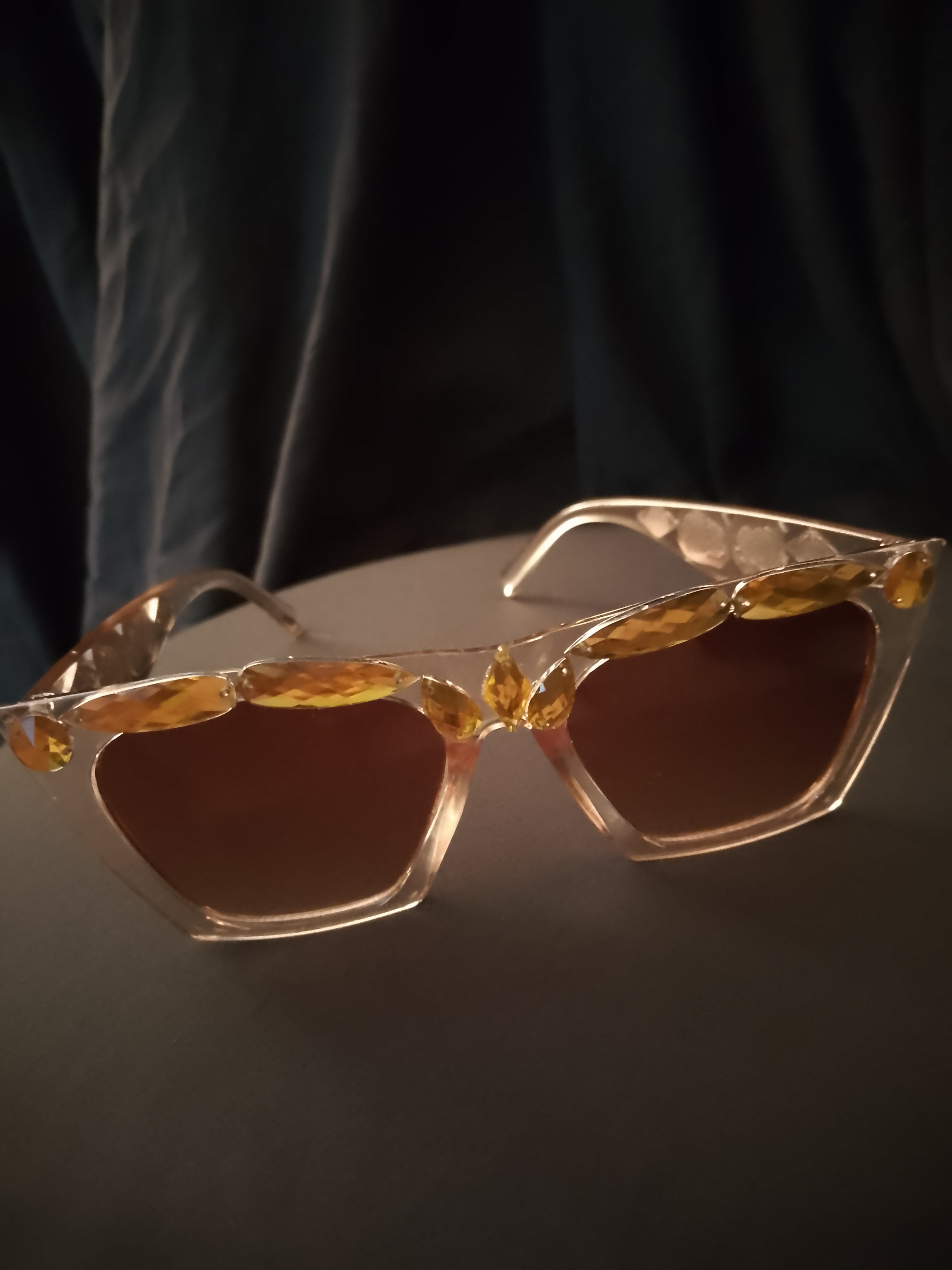 Canary Crystal Honey Sparkler Shades Glasses