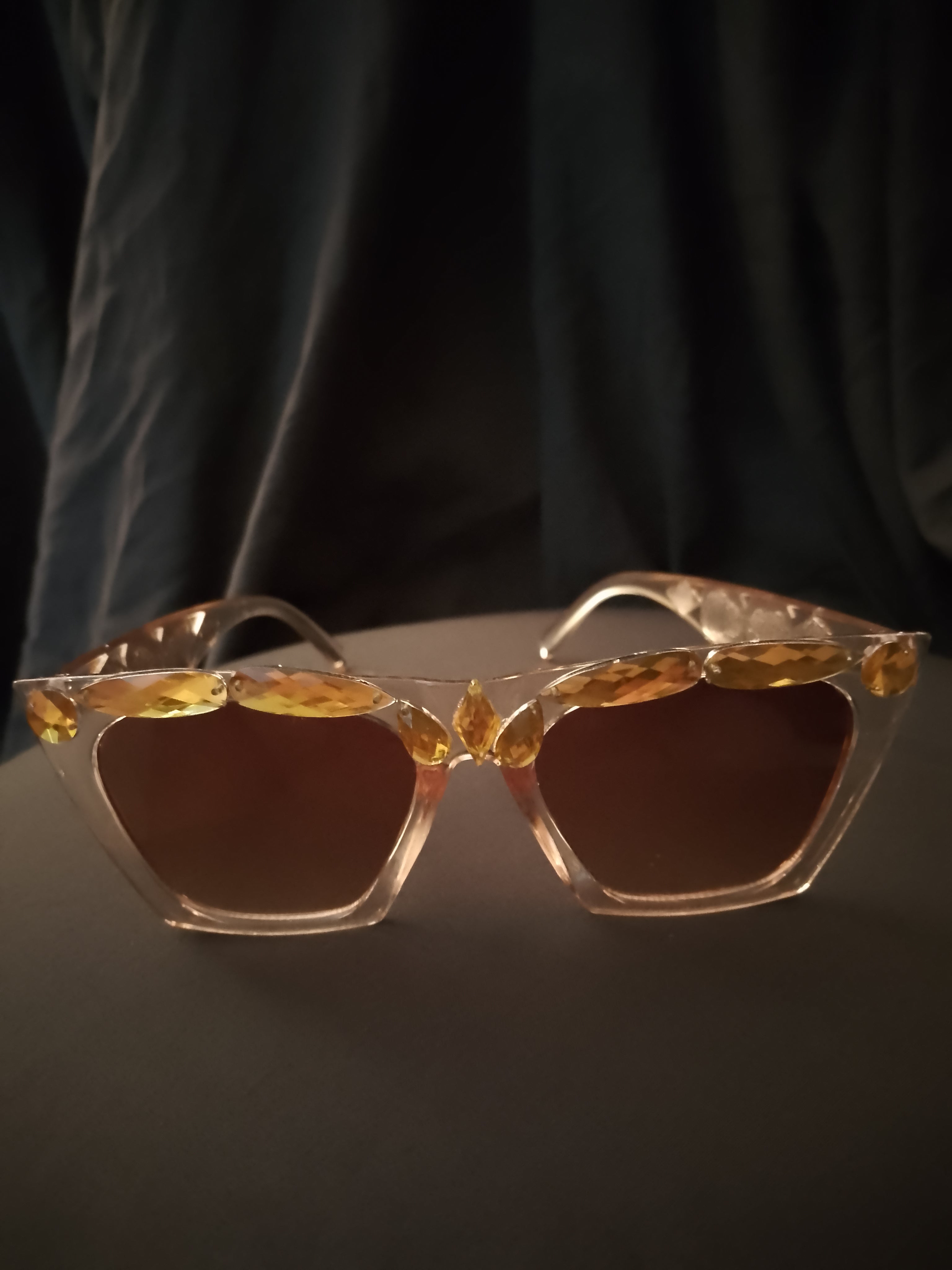 Canary Crystal Honey Sparkler Shades Glasses