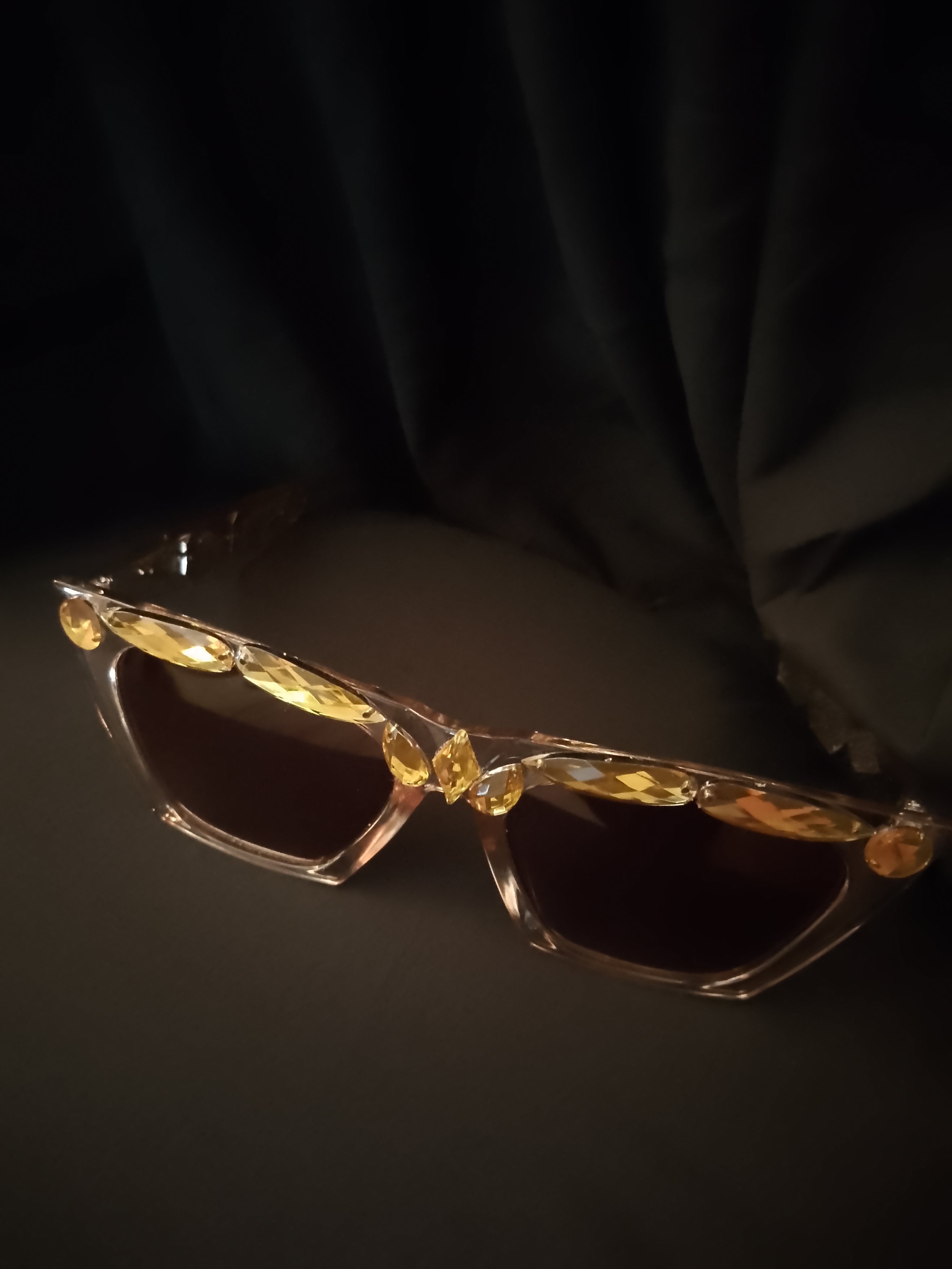 Canary Crystal Honey Sparkler Shades Glasses
