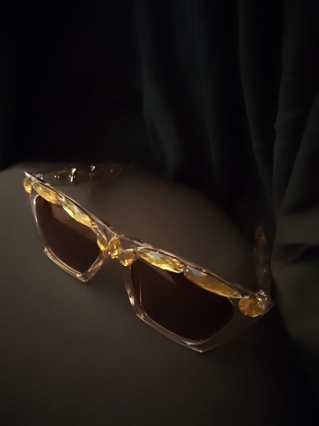 Canary Crystal Honey Sparkler Shades Glasses