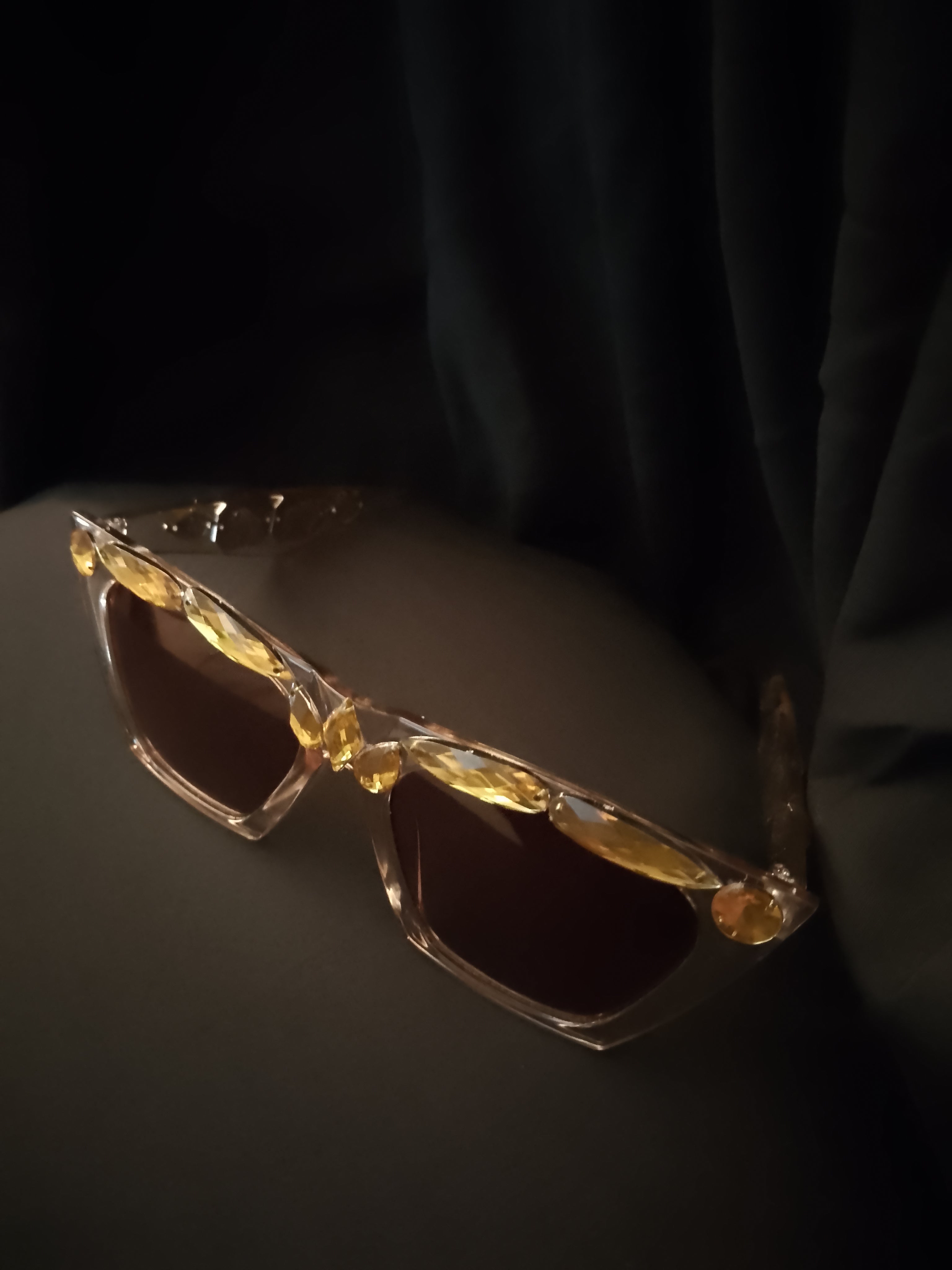 Canary Crystal Honey Sparkler Shades Glasses