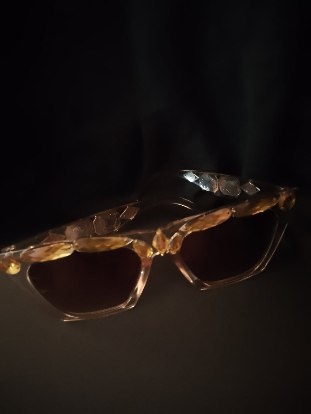 Canary Crystal Honey Sparkler Shades Glasses