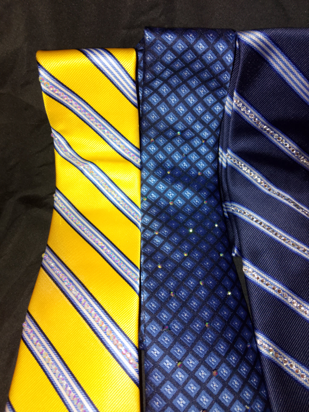Main Office Syndicate Timber Knot Neck Ties W/ Hint Of Sparkling Gems