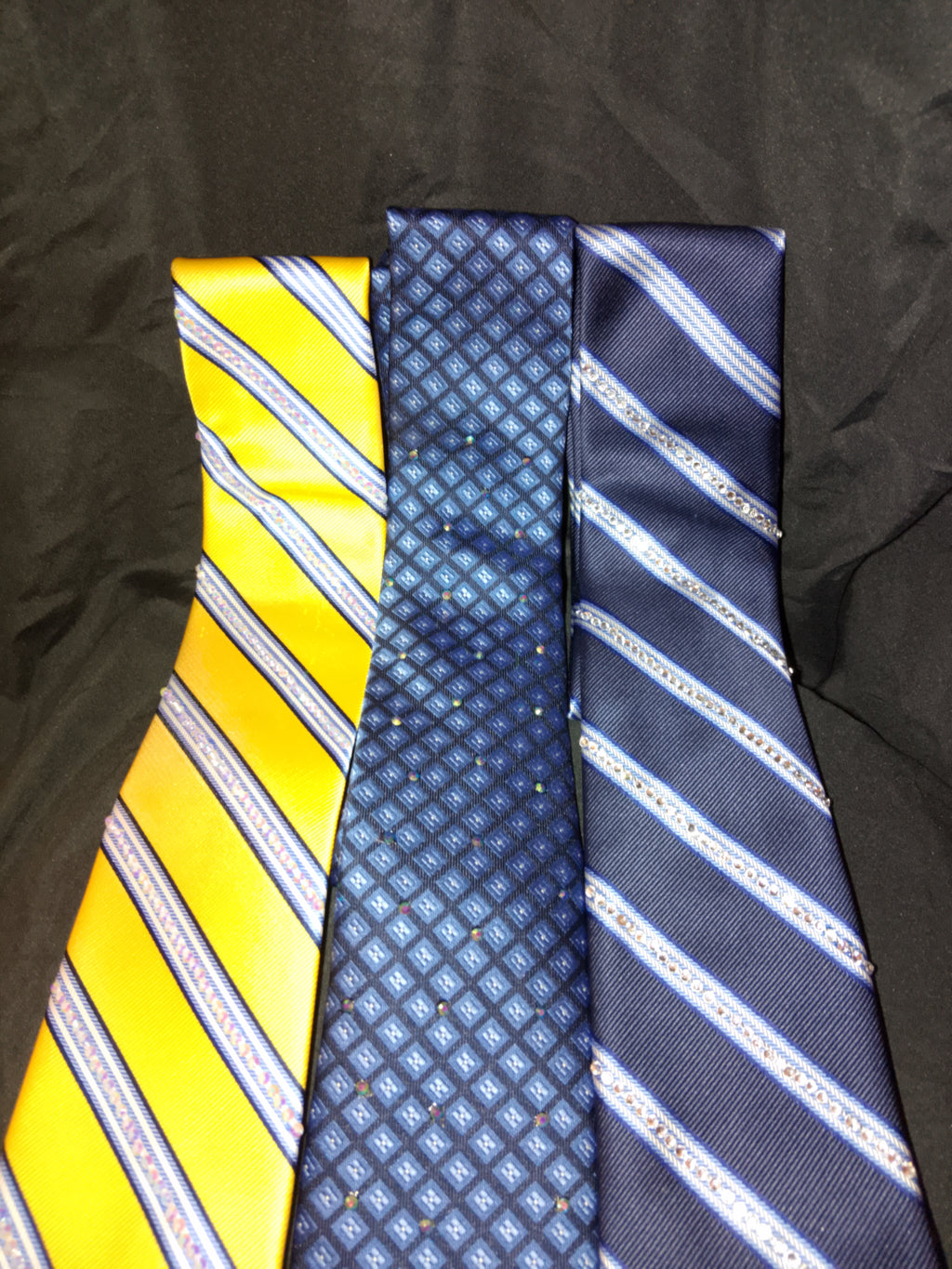 Main Office Syndicate Timber Knot Neck Ties W/ Hint Of Sparkling Gems