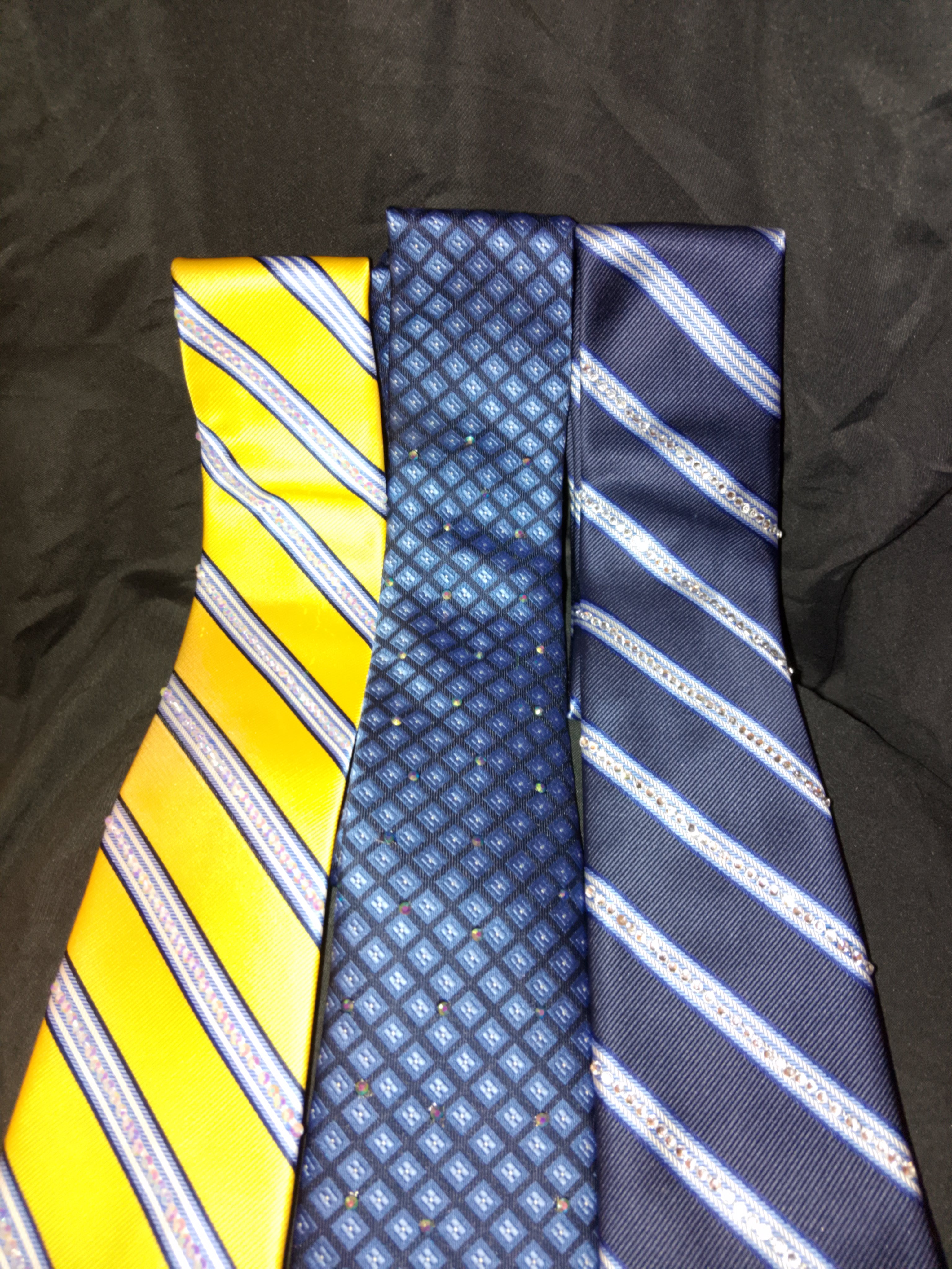 Main Office Syndicate Timber Knot Neck Ties W/ Hint Of Sparkling Gems