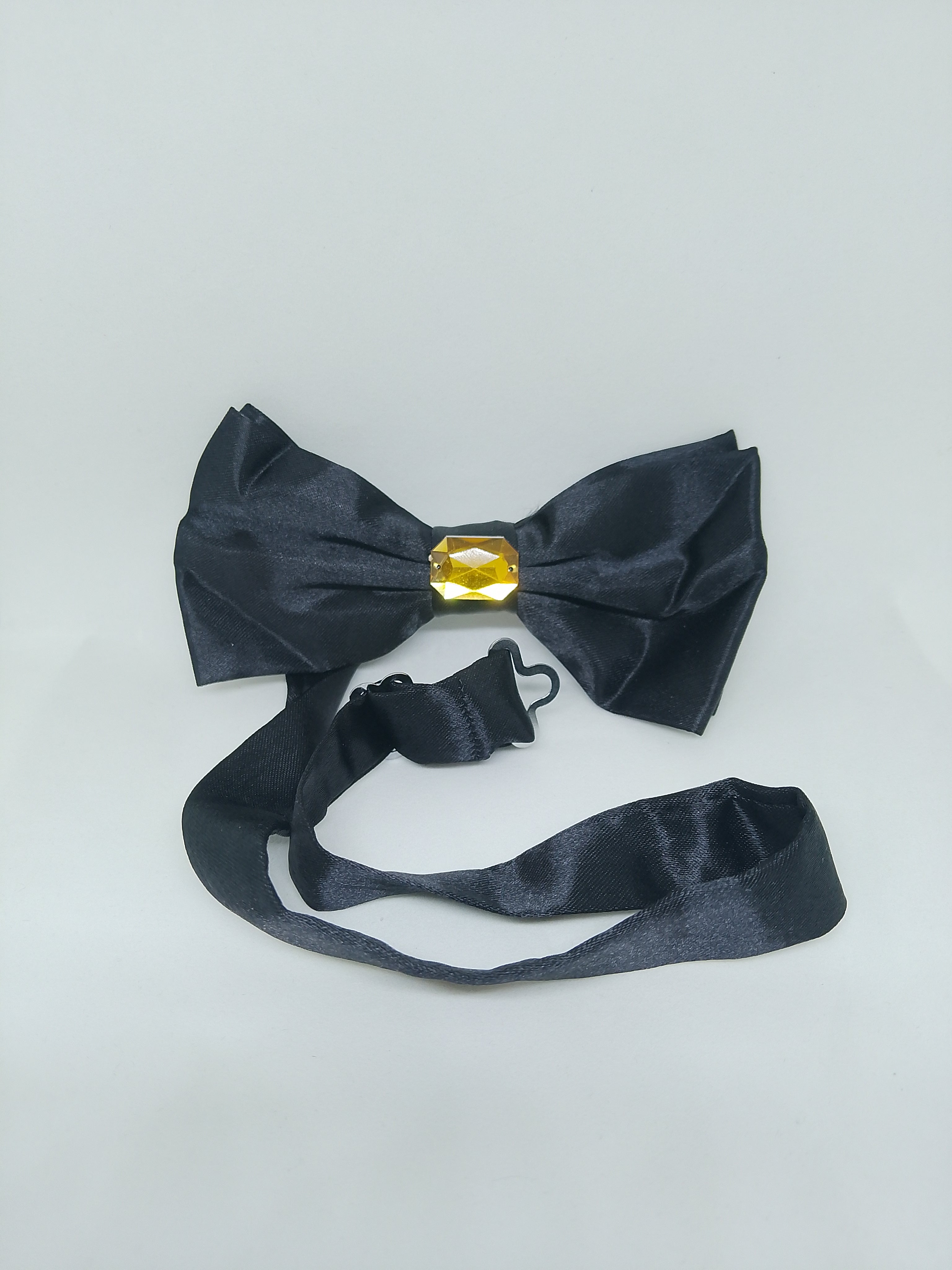 The Anvil Stealth Black Satin Propeller Apex BowTies