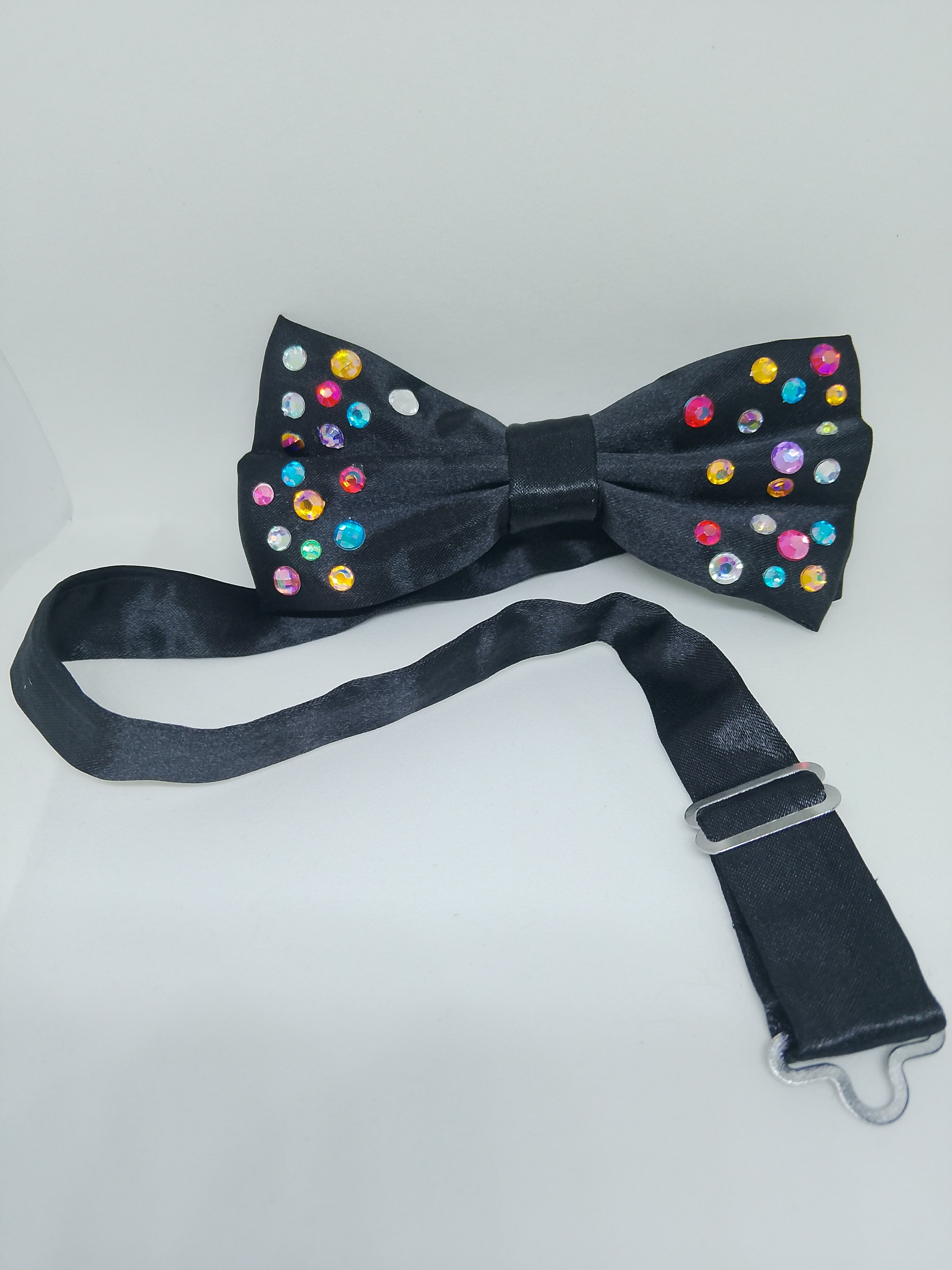 The Anvil Stealth Black Satin Propeller Apex BowTies