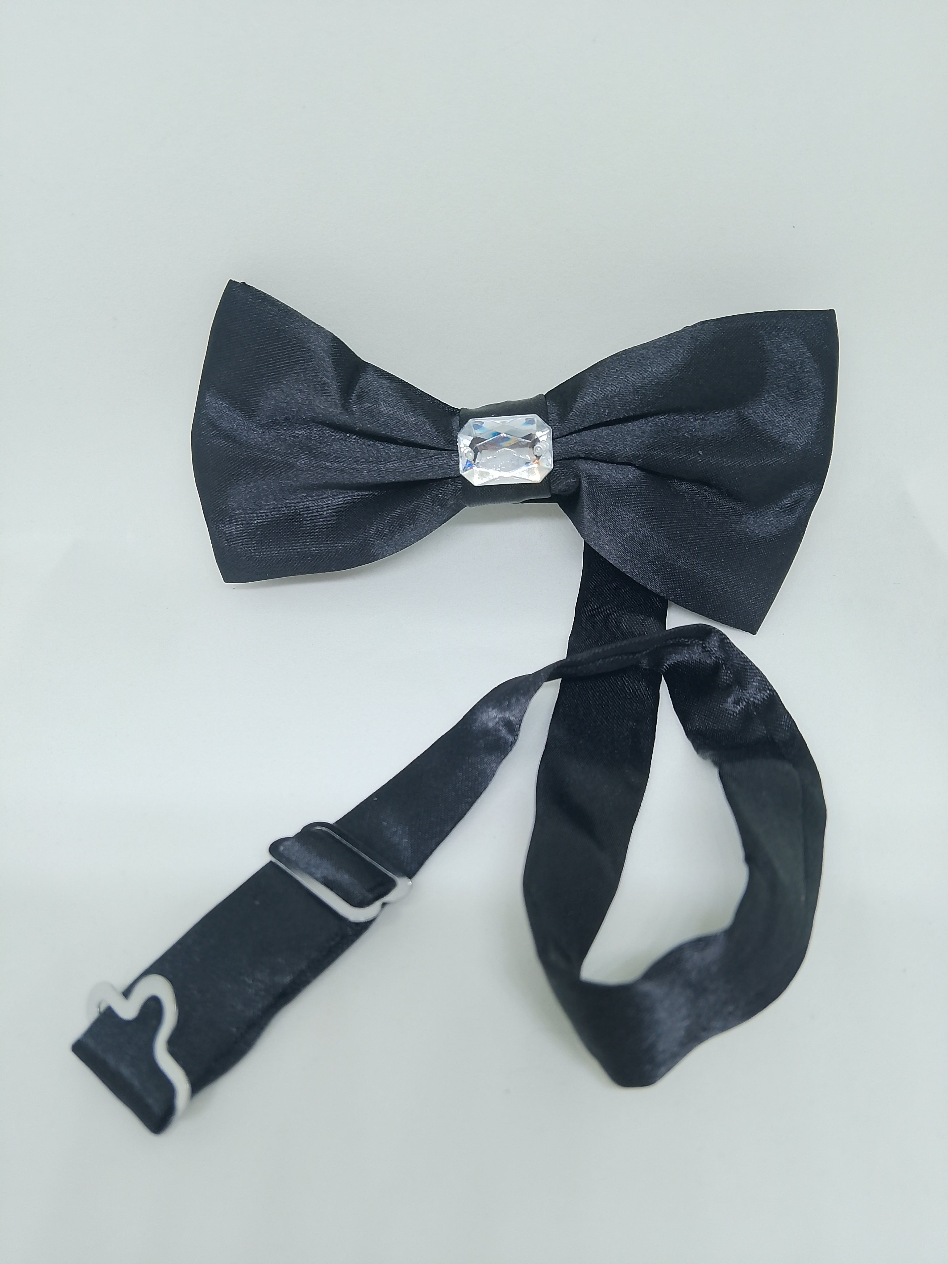 The Anvil Stealth Black Satin Propeller Apex BowTies