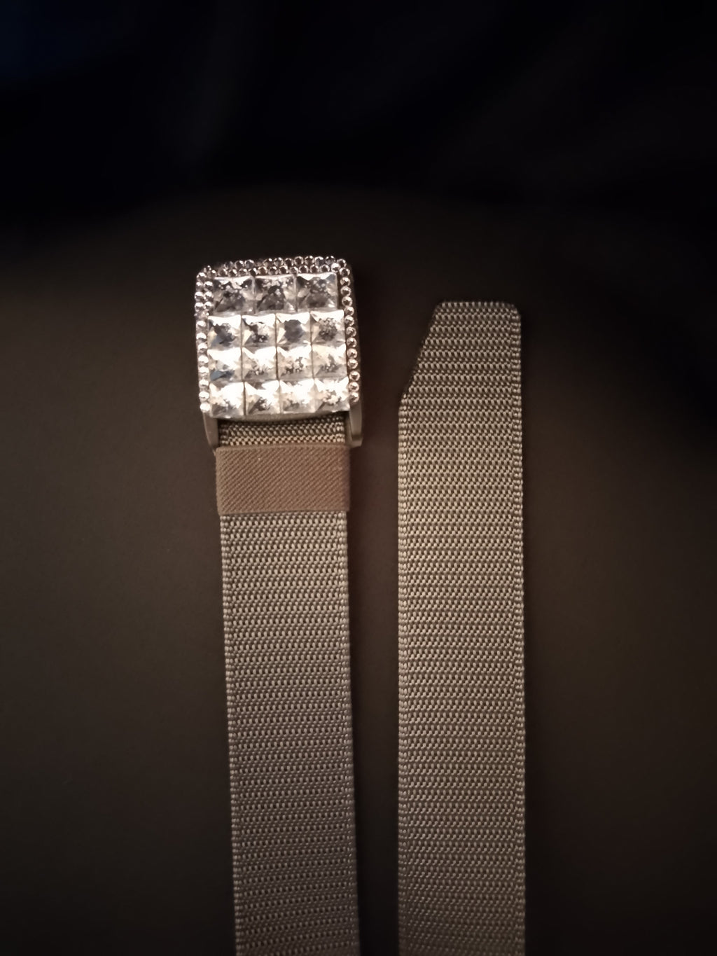 Tungsten Gem Buckle Voltage Magma Flare Belts