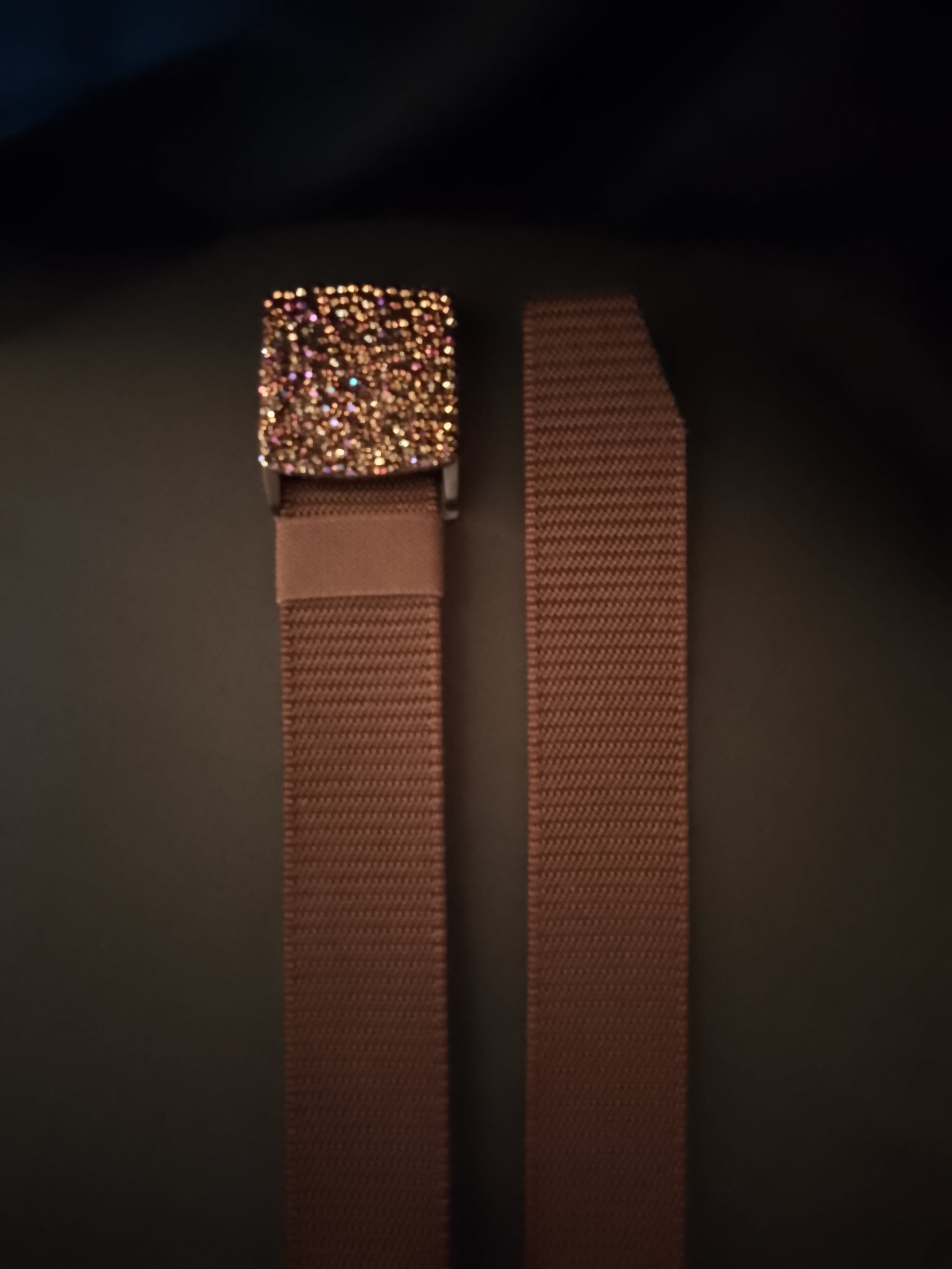 Tungsten Gem Buckle Voltage Magma Flare Belts