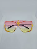 Sweet & Sour Peach & Marigold Tango Pop Shades Sunglasses