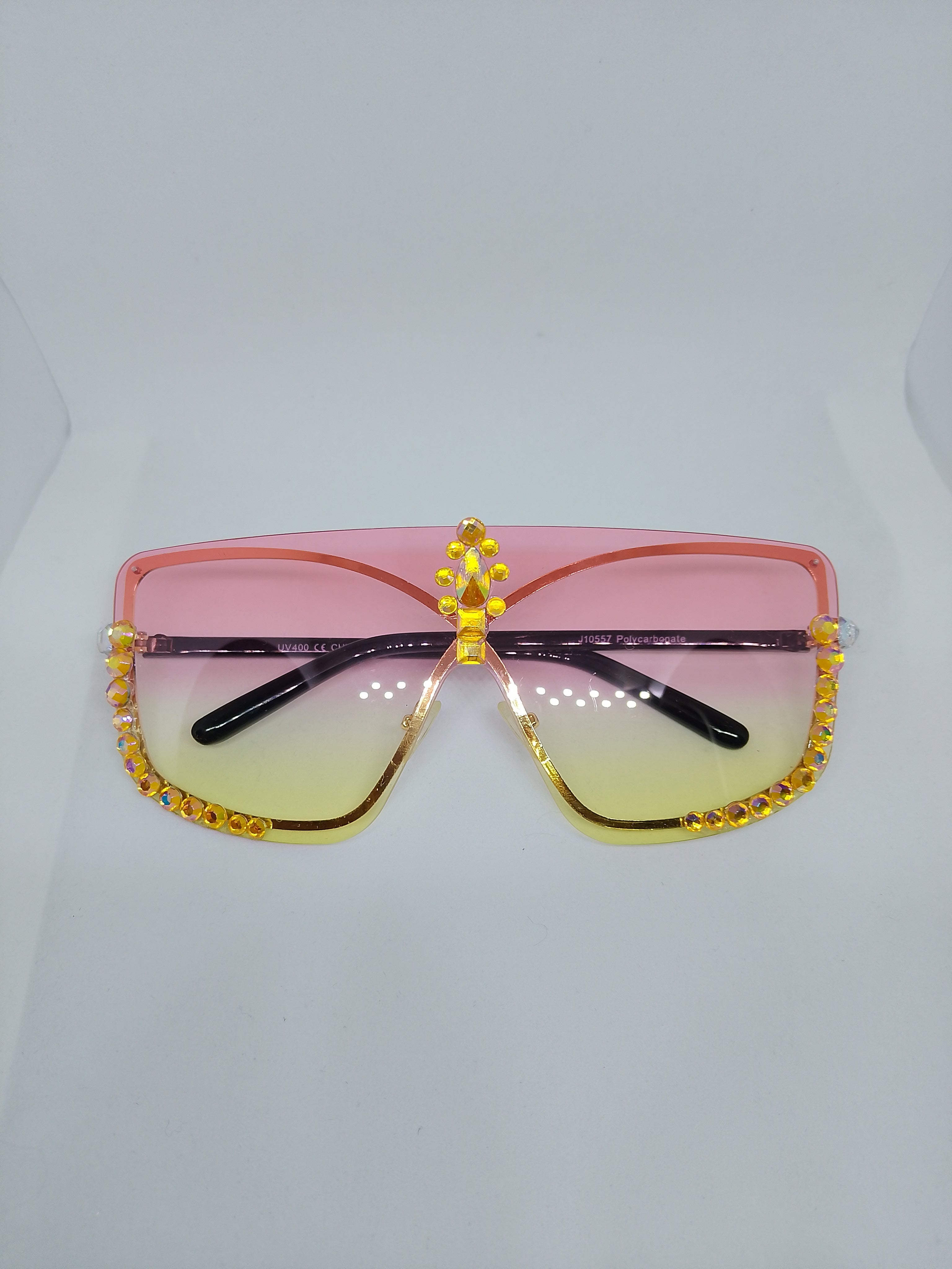 Sweet & Sour Peach & Marigold Tango Pop Shades Sunglasses