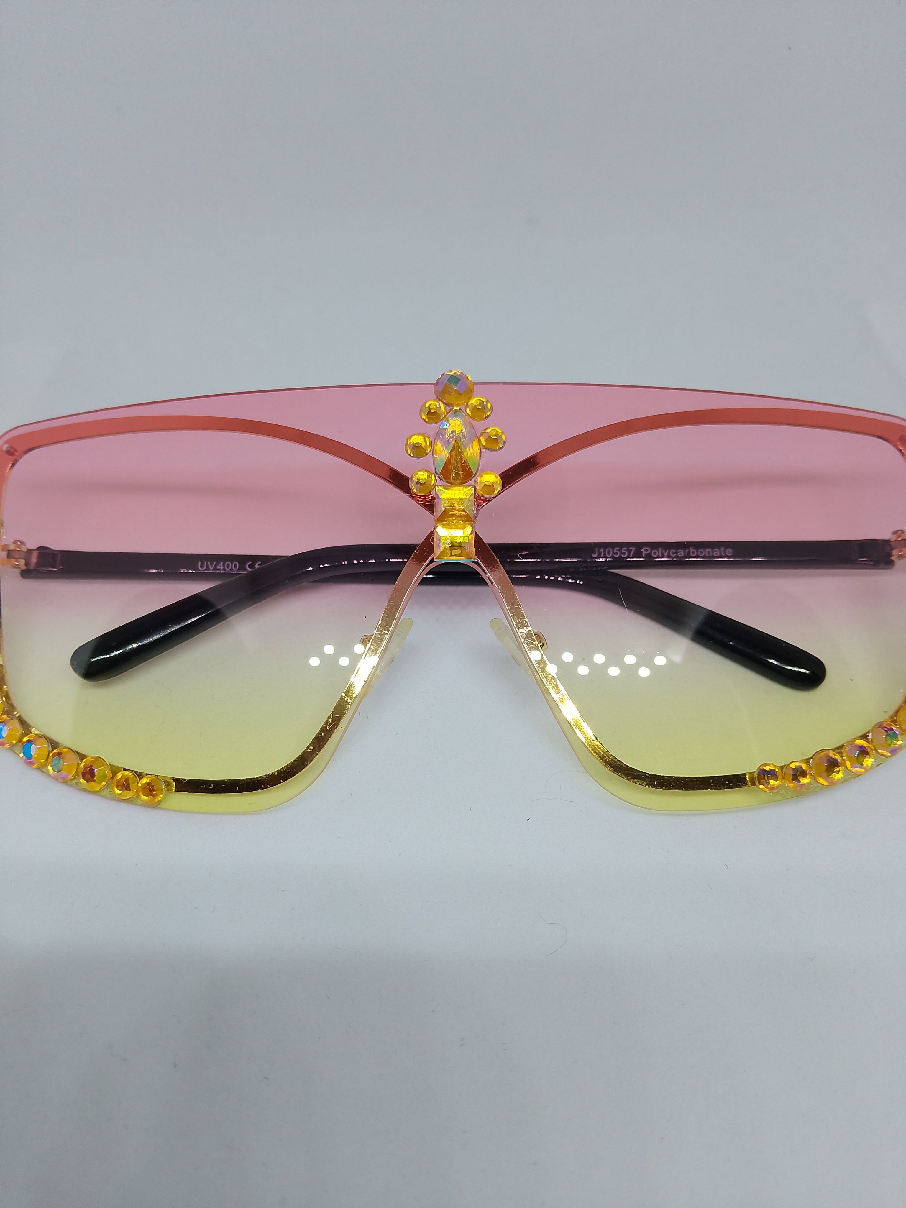 Sweet & Sour Peach & Marigold Tango Pop Shades Sunglasses