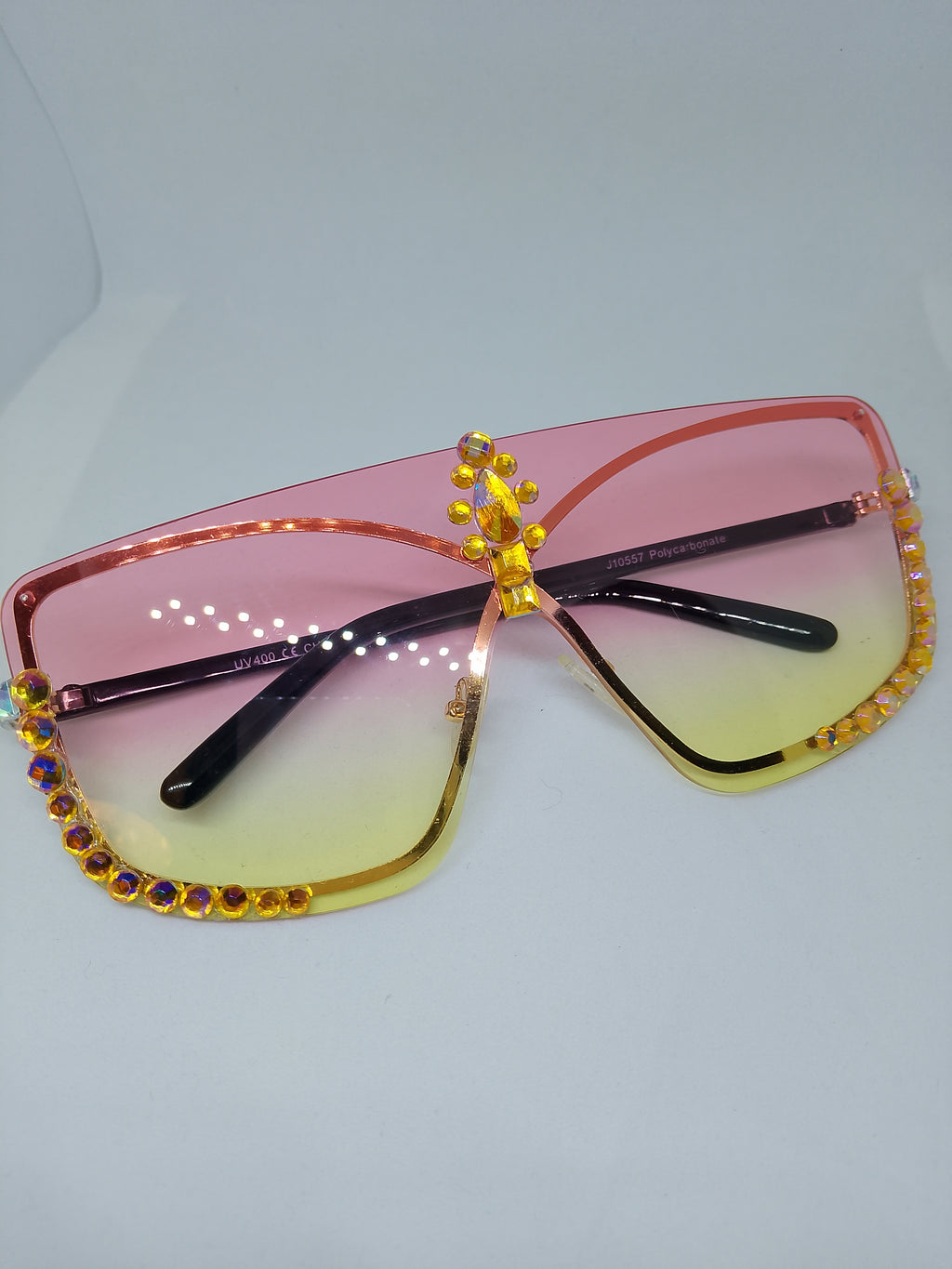Sweet & Sour Peach & Marigold Tango Pop Shades Sunglasses