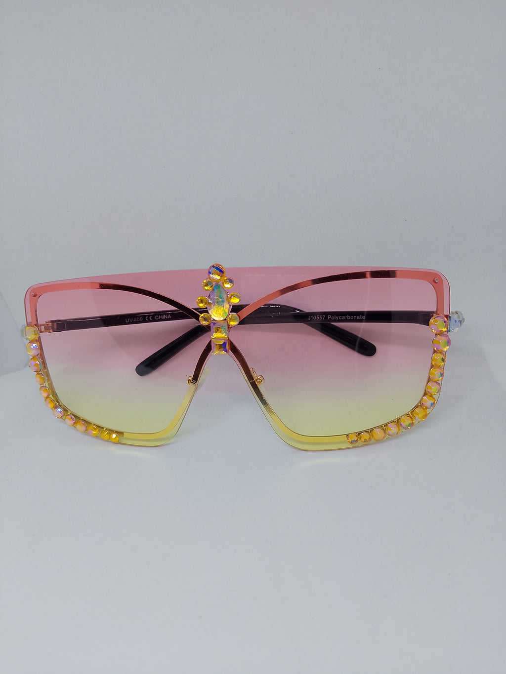 Sweet & Sour Peach & Marigold Tango Pop Shades Sunglasses