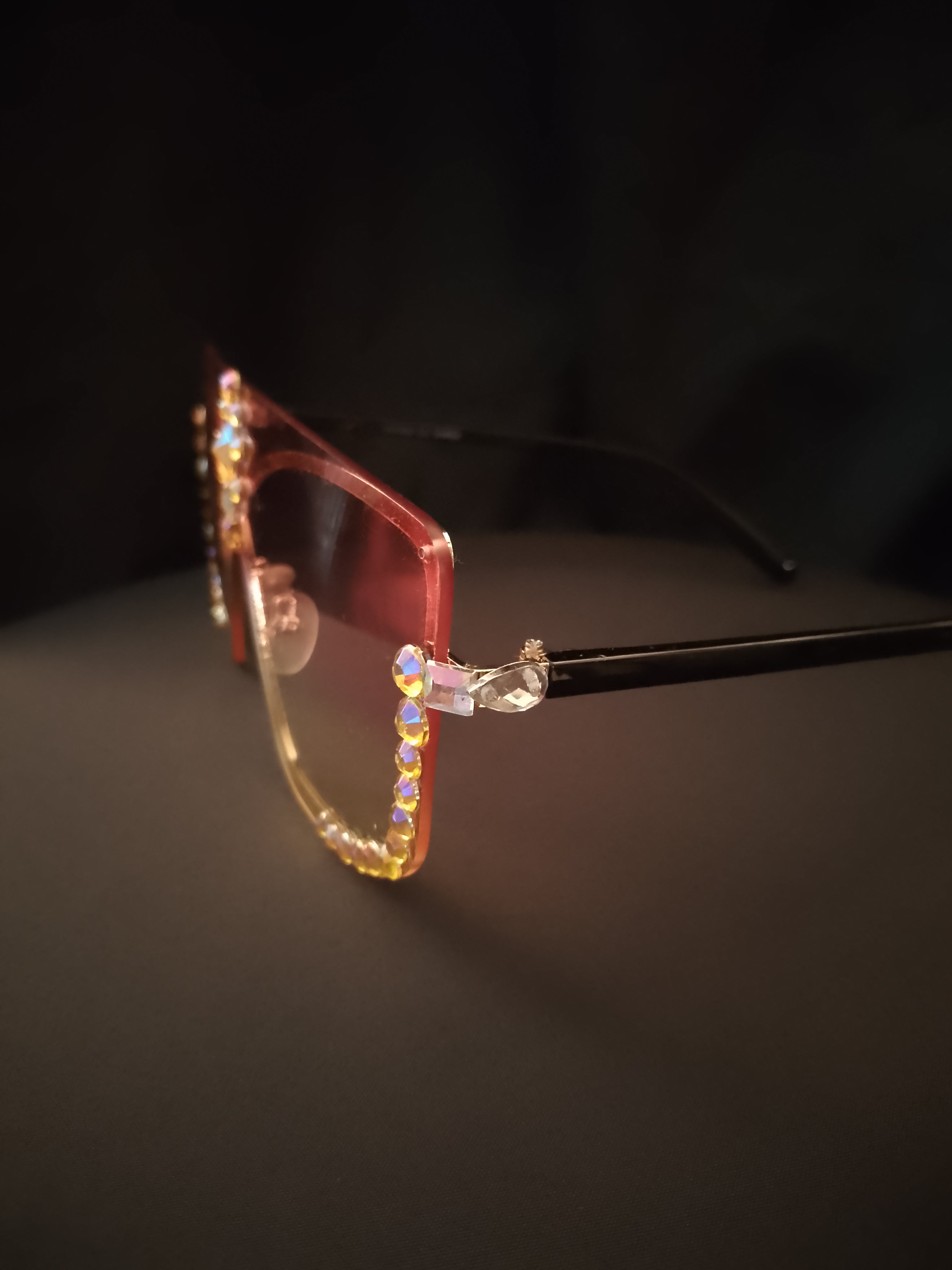 Sweet & Sour Peach & Marigold Tango Pop Shades Sunglasses