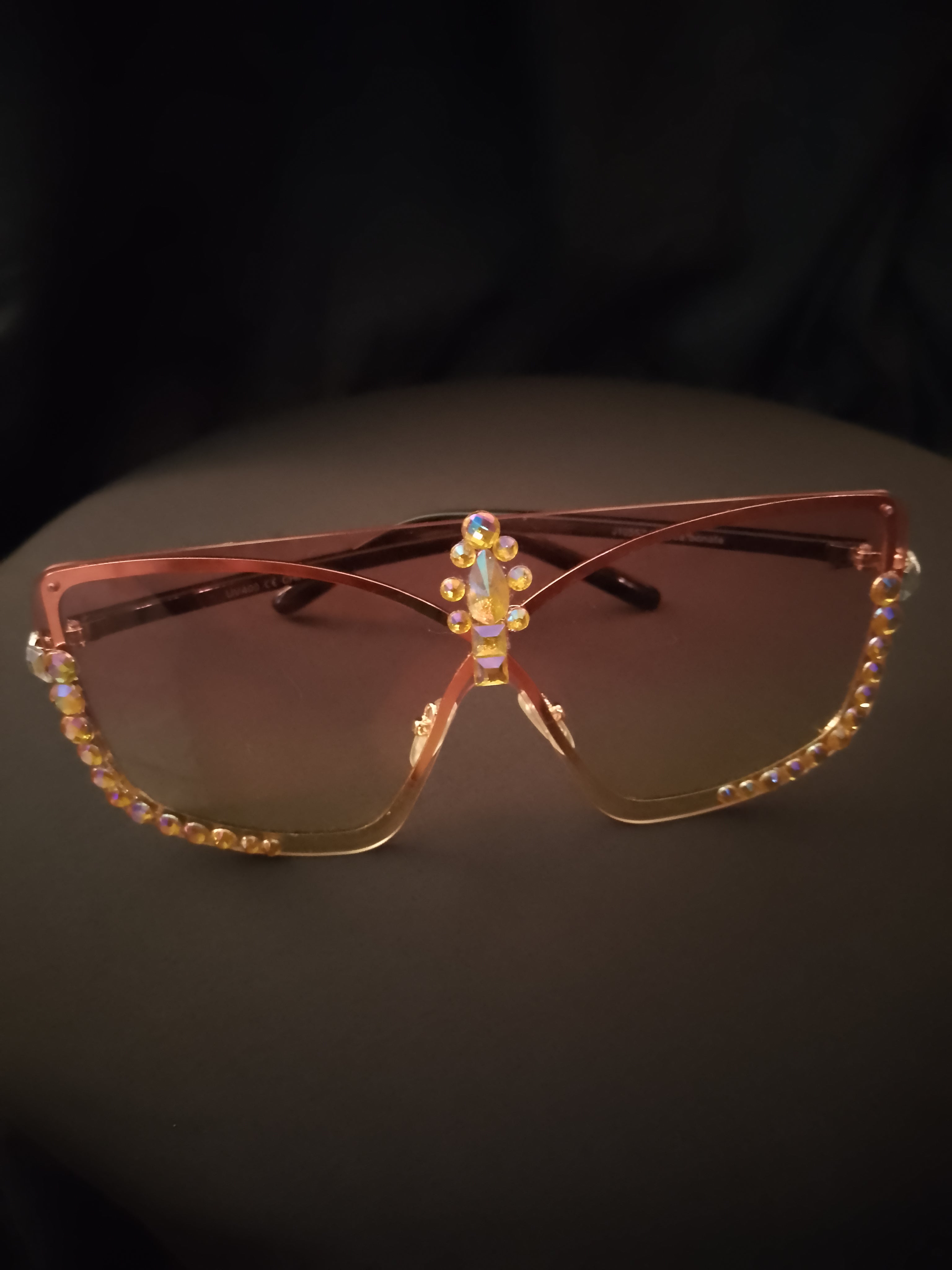 Sweet & Sour Peach & Marigold Tango Pop Shades Sunglasses