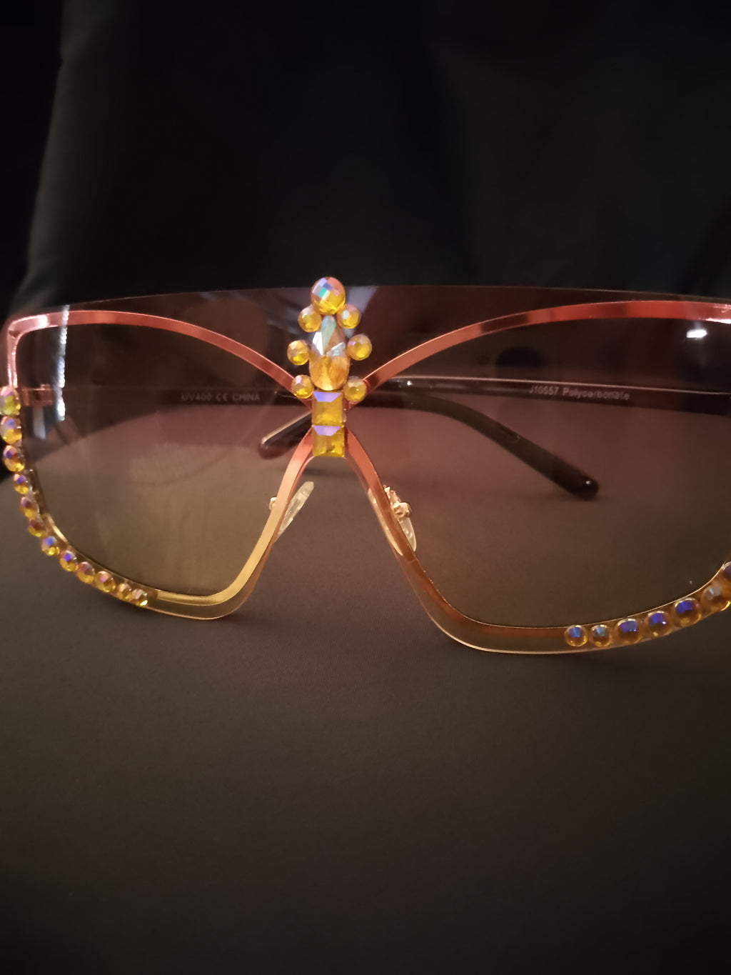 Sweet & Sour Peach & Marigold Tango Pop Shades Sunglasses